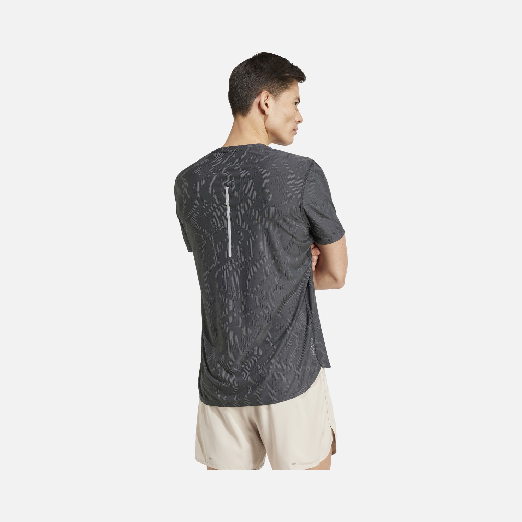 adidas Ultimate Engineered Running Short-Sleeve Erkek Tişört