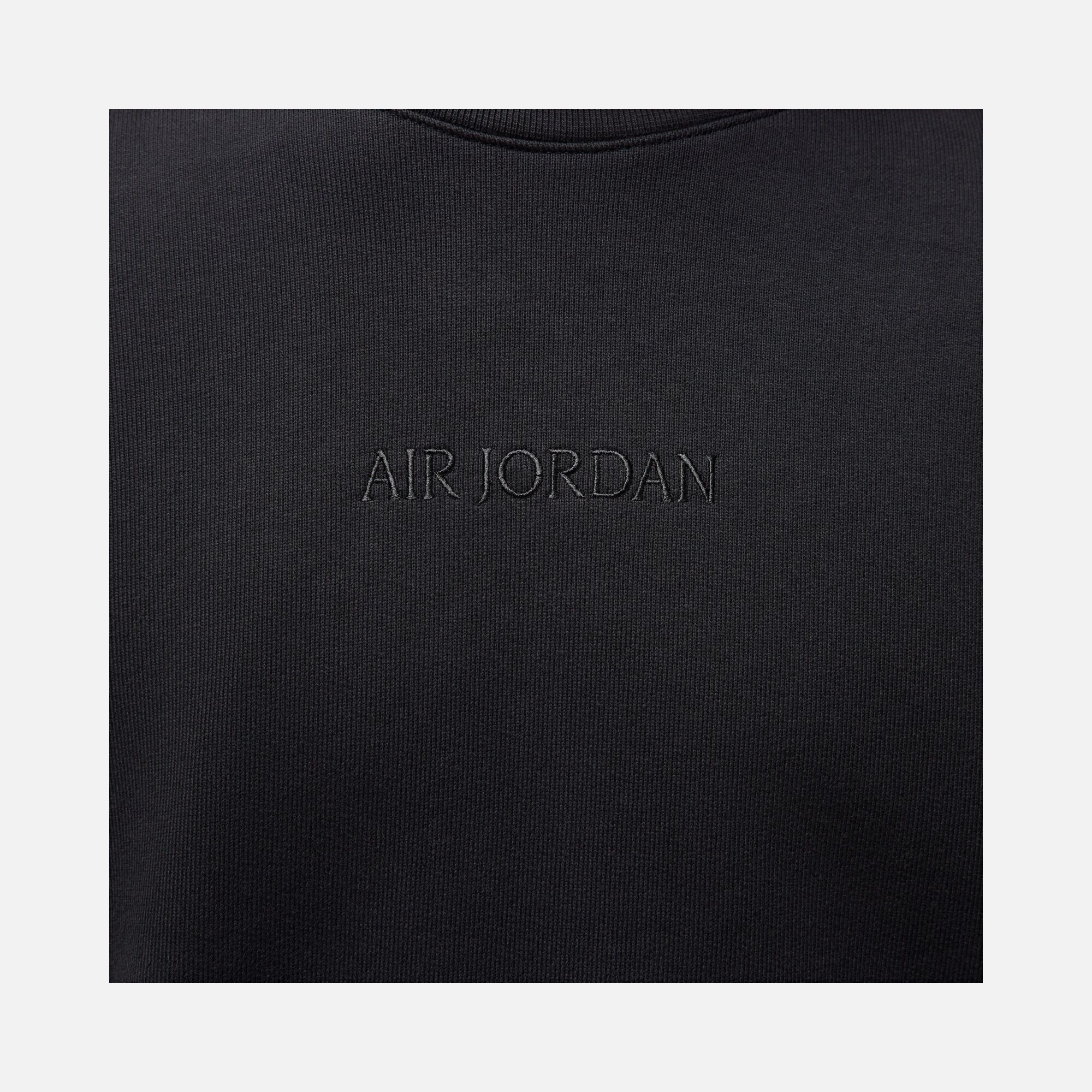 Nike Air Jordan Wordmark Fleece Crew-Neck Erkek Sweatshirt