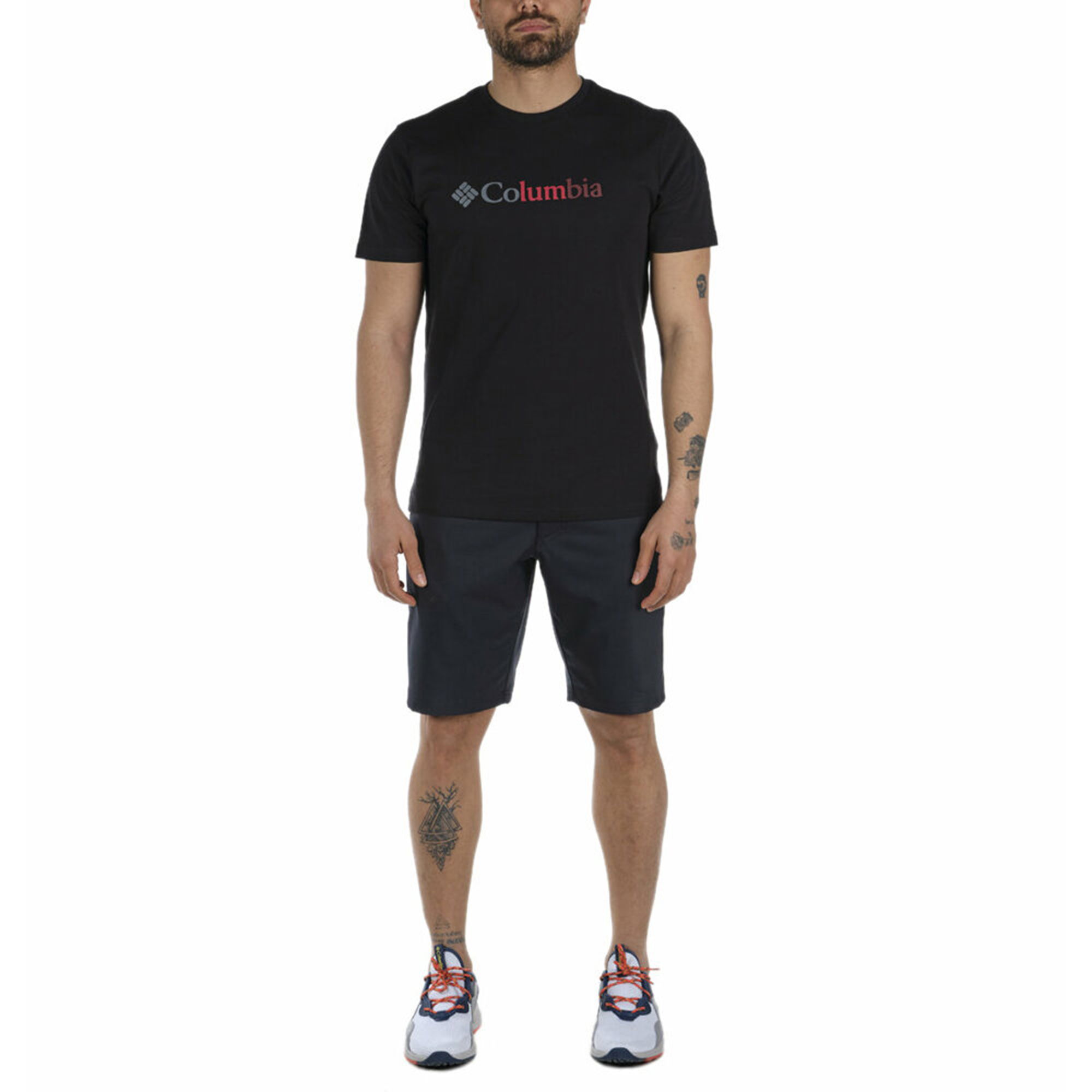 Columbia CSC Trio Stripe Graphic Short-Sleeve Erkek Tişört