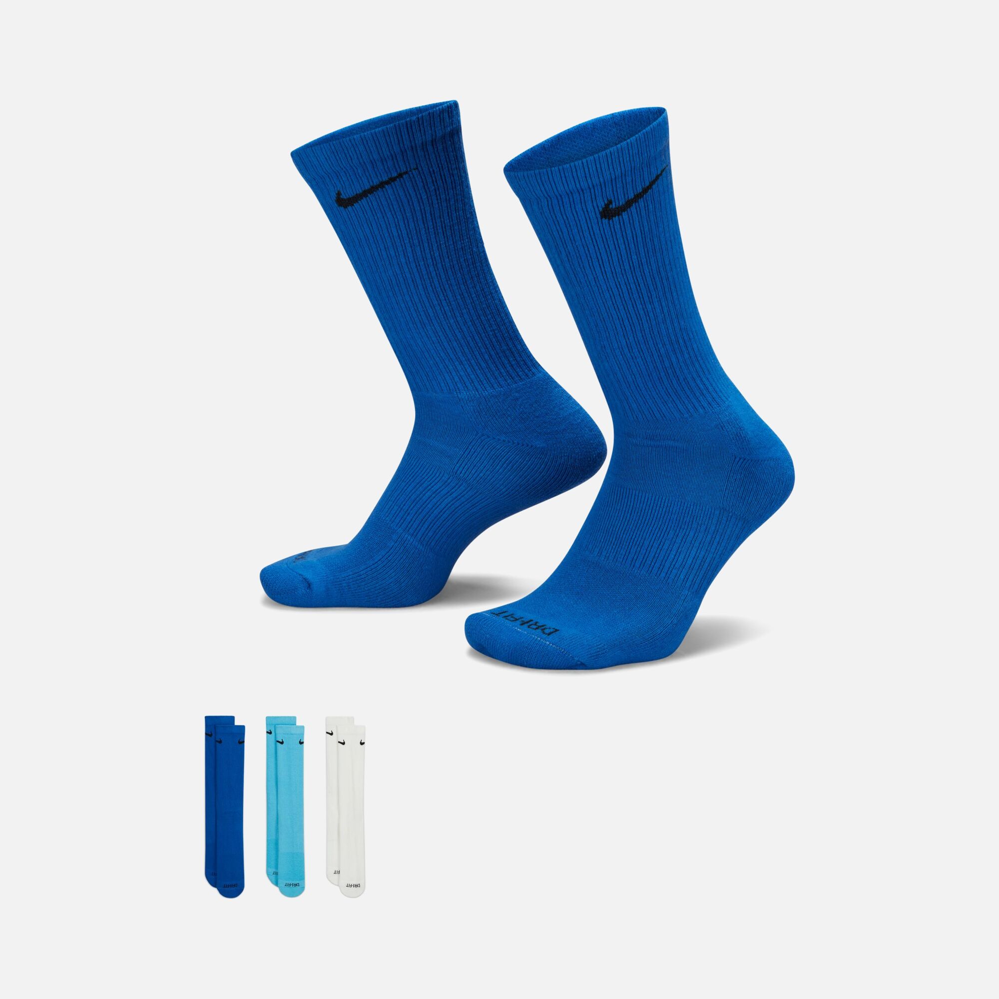 Nike Everyday Plus Cushioned Training Crew (3 Pairs) Unisex Çorap