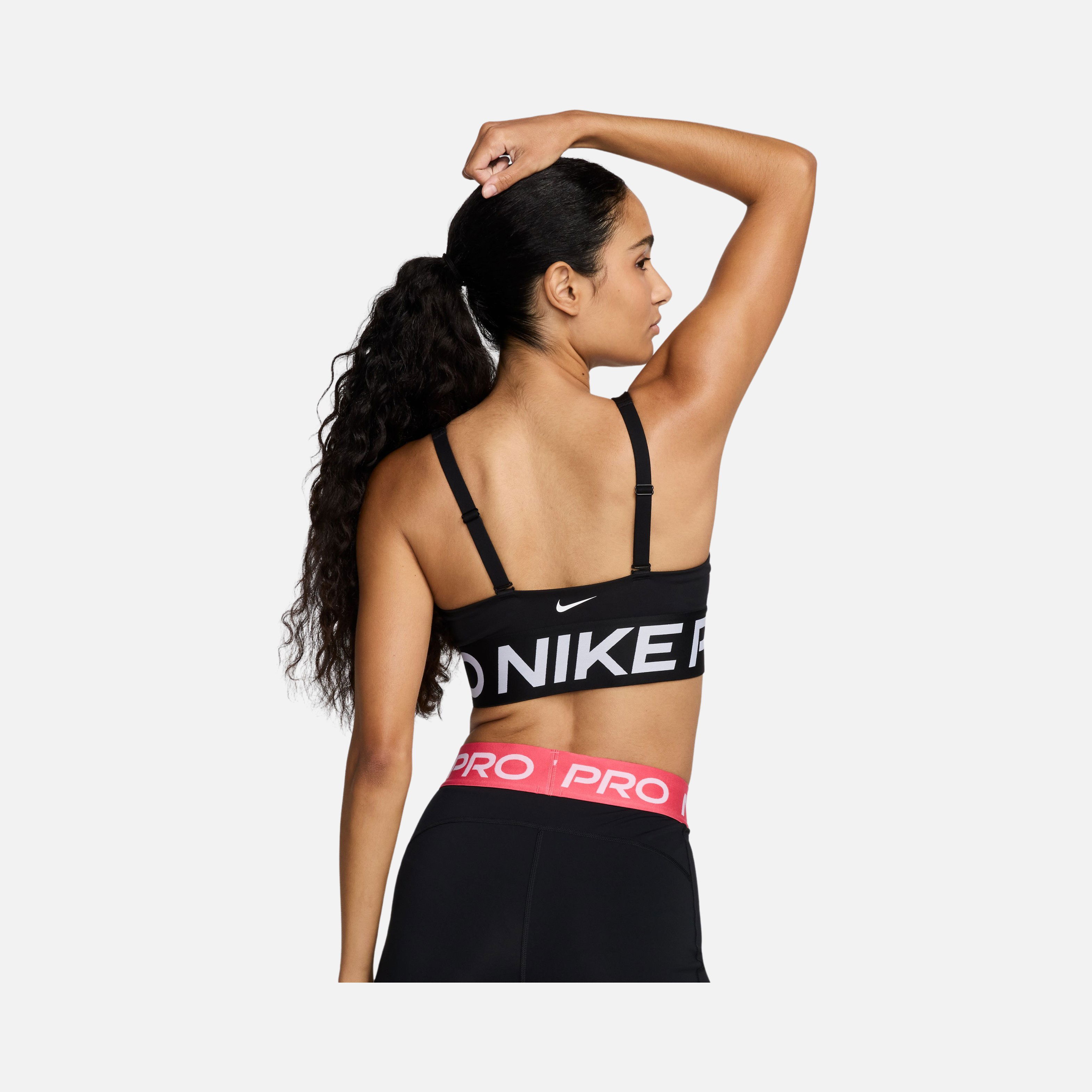 Nike Pro Indy Plunge Medium-Support Padded Training Kadın Bra
