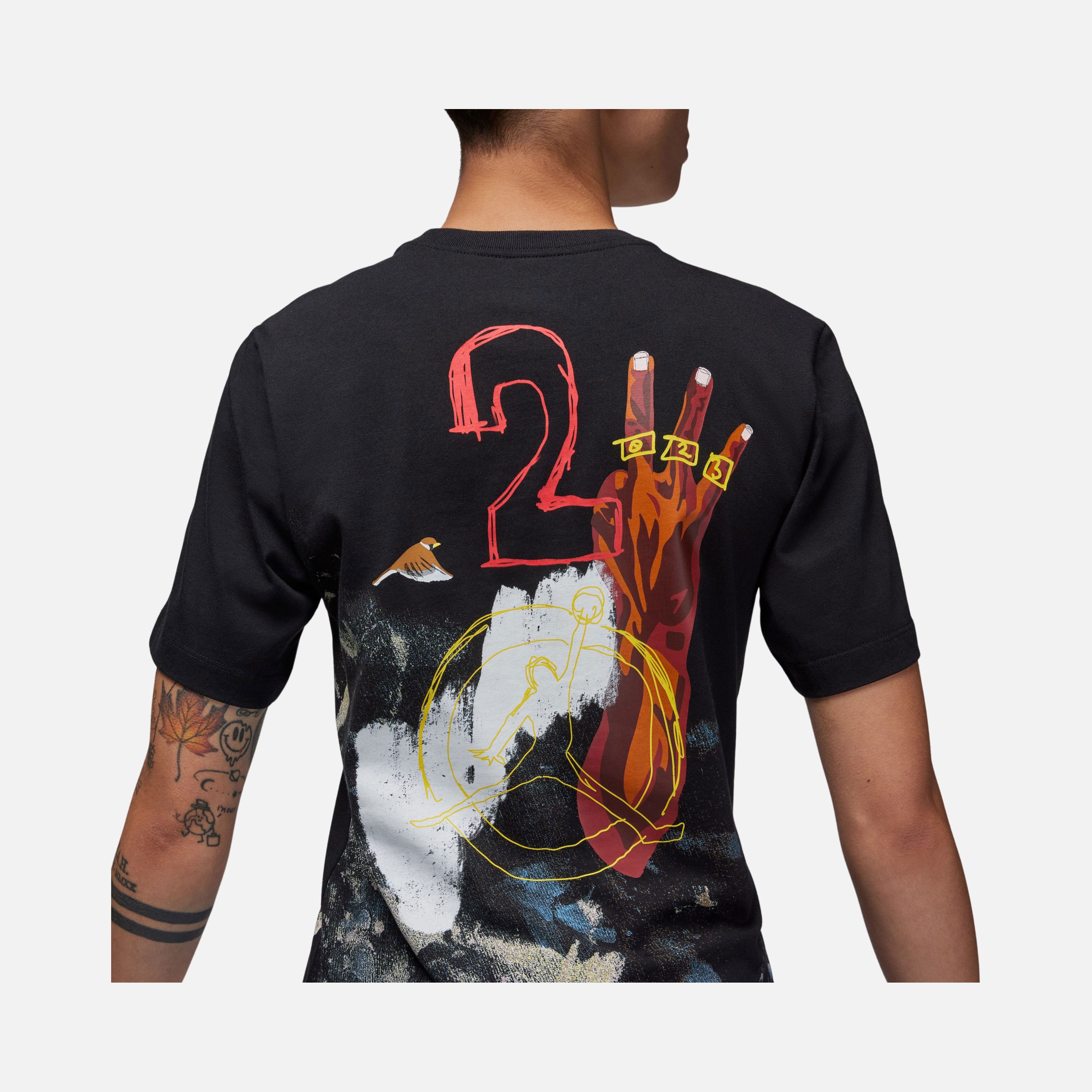 Nike Jordan Artist Series by Jammie Holmes Short-Sleeve Erkek Tişört