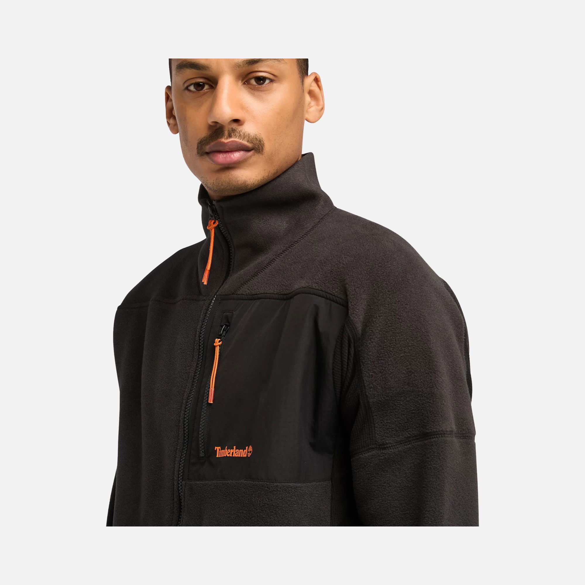 Timberland Polartec Mix Media Fleece Full-Zip Erkek Ceket