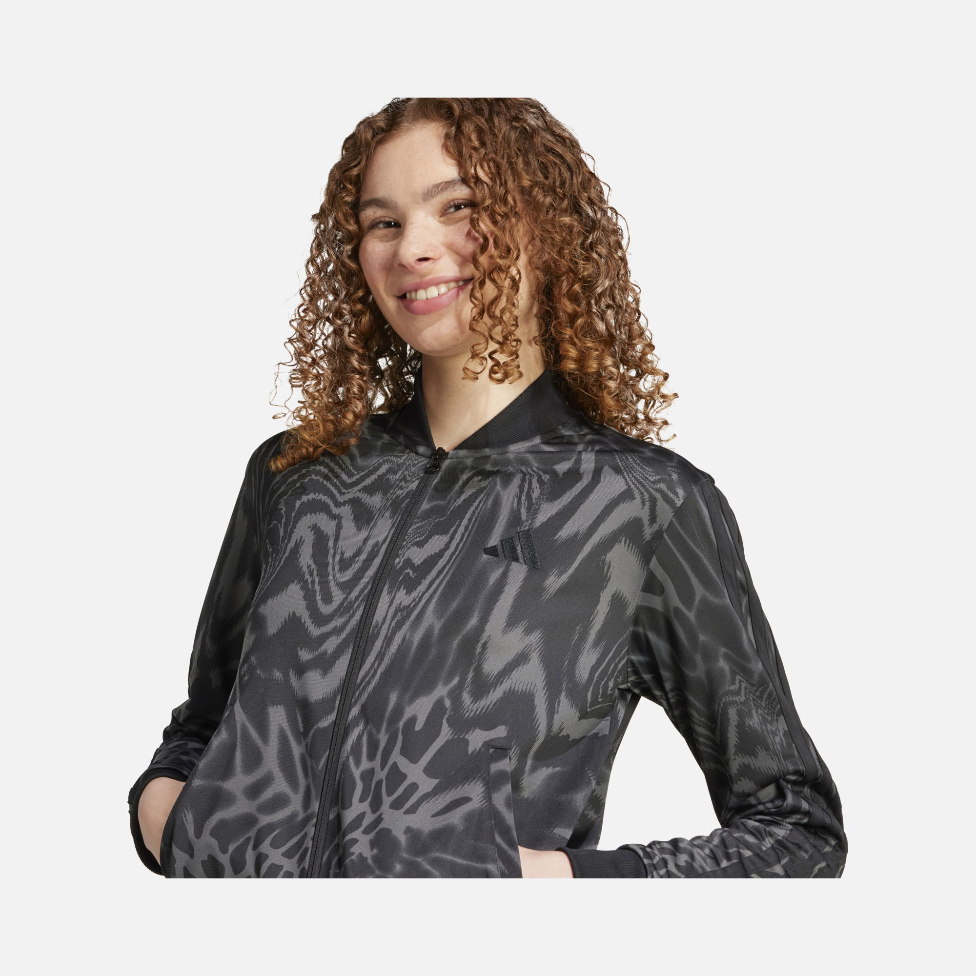 adidas Sportswear Essentials 3-Stripes & Embroidered 3 Bar Logo Detail Full-Zip Kadın Eşofman Altı