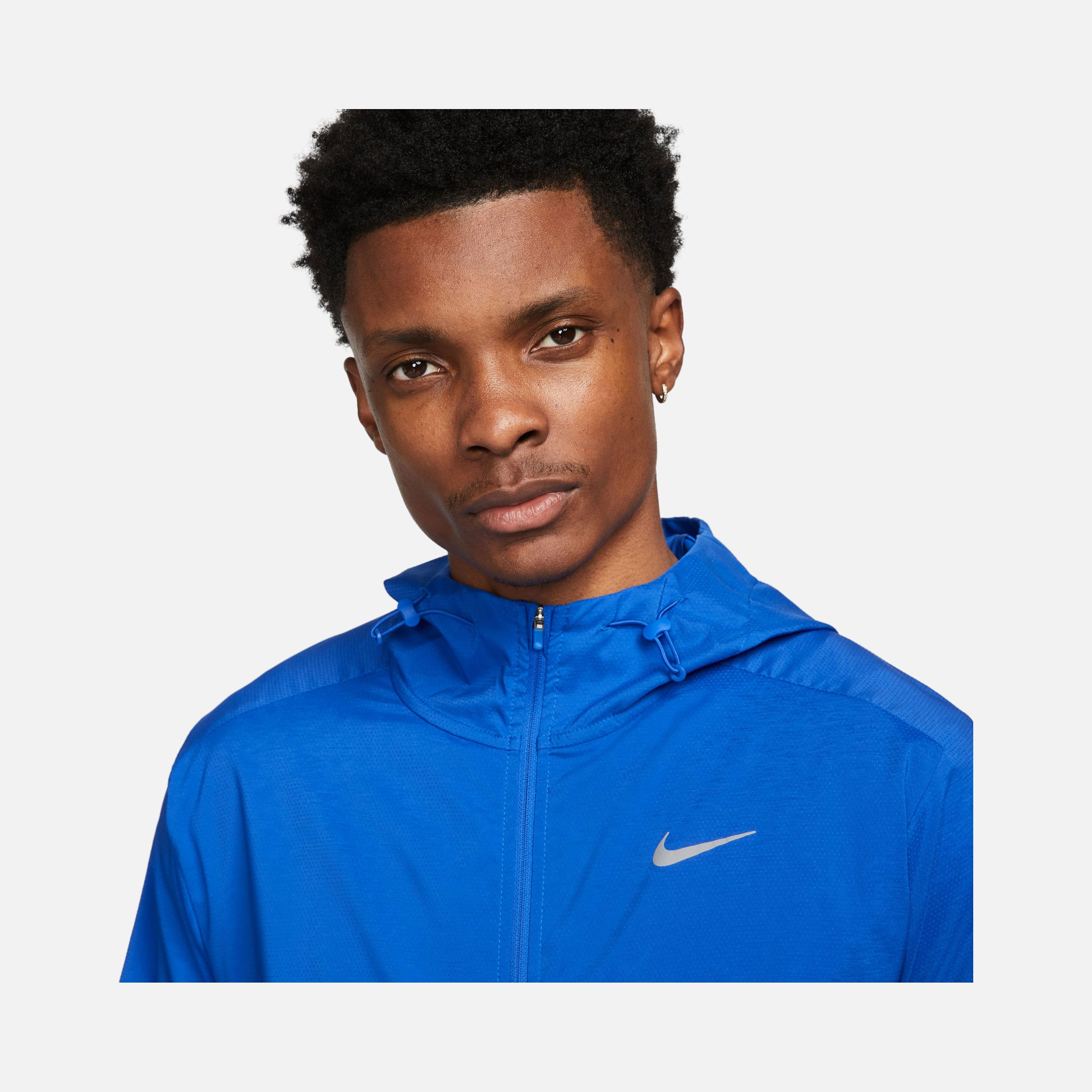 Nike Impossibly Light Windrunner Repel Lined Recoverable Running Full-Zip Hoodie Erkek Ceket