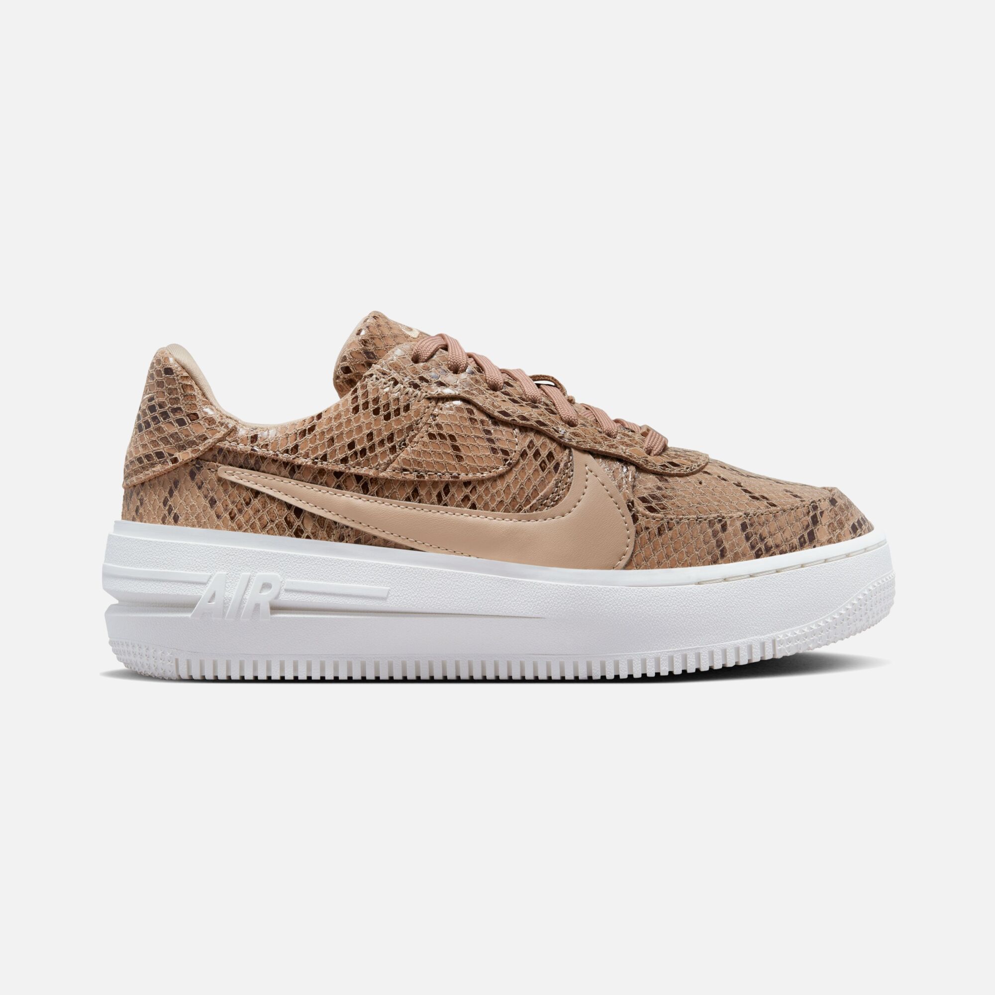 Nike Air Force 1 PLT.AF.ORM ''Snakeskin Print'' Kadın Spor Ayakkabı