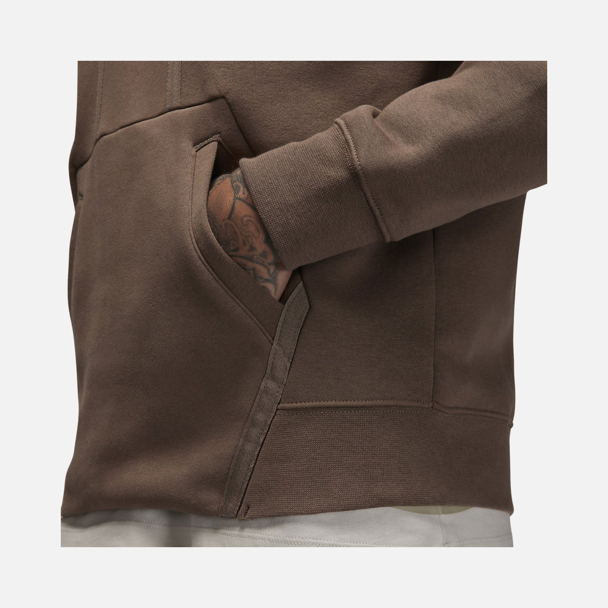 Nike Jordan Paris Saint-Germain HBR Fleece Pullover Hoodie Erkek Sweatshirt