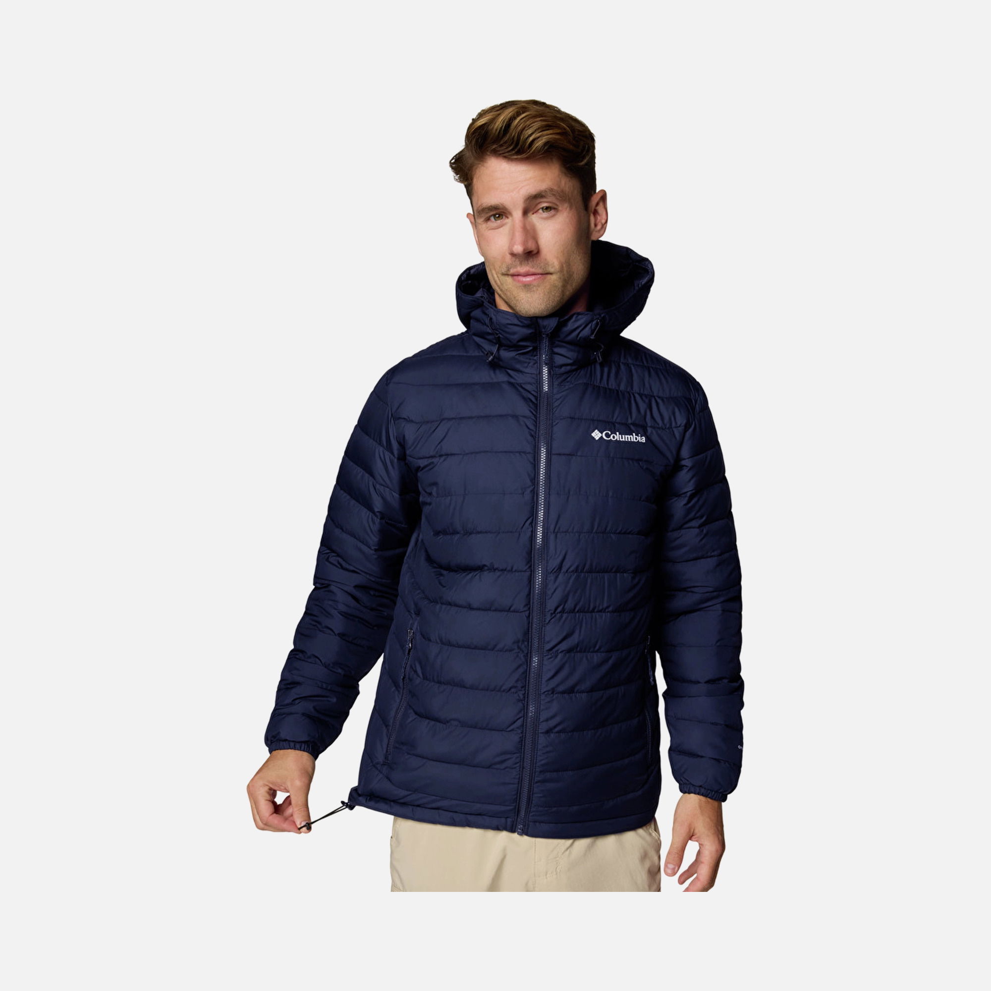 Columbia Powder Lite II Omni-Heat™ Reflective Full-Zip Hoodie Erkek Mont