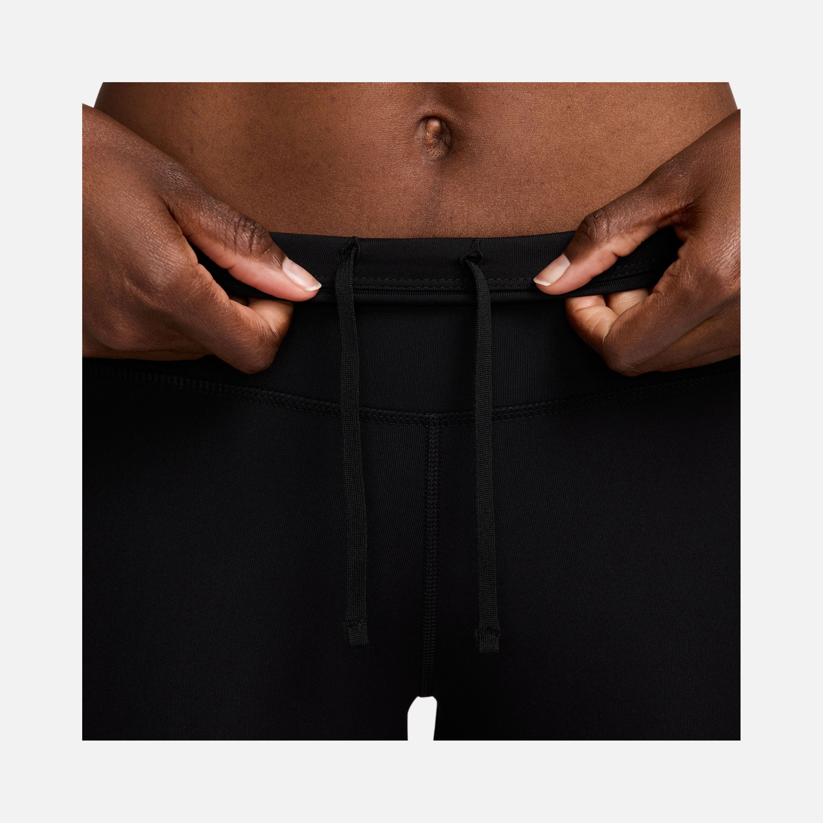 Nike Dri-Fit Fast Swoosh Mid-Rise 7/8 Running Kadın Tayt