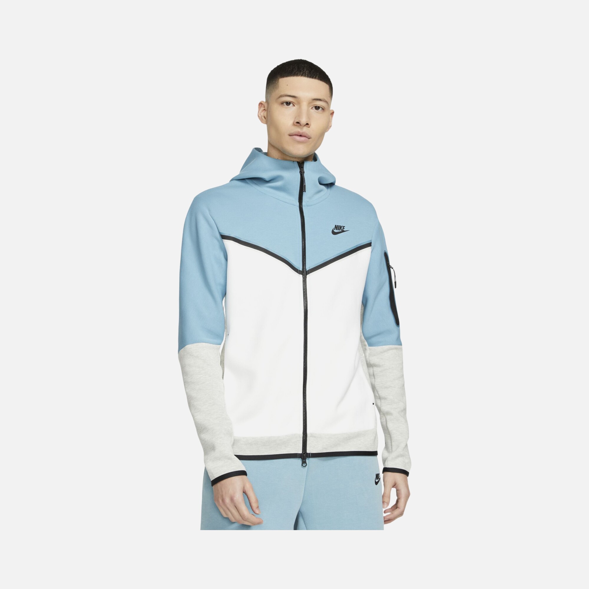 Nike Sportswear Tech Fleece Full-Zip Hoodie Erkek Sweatshirt