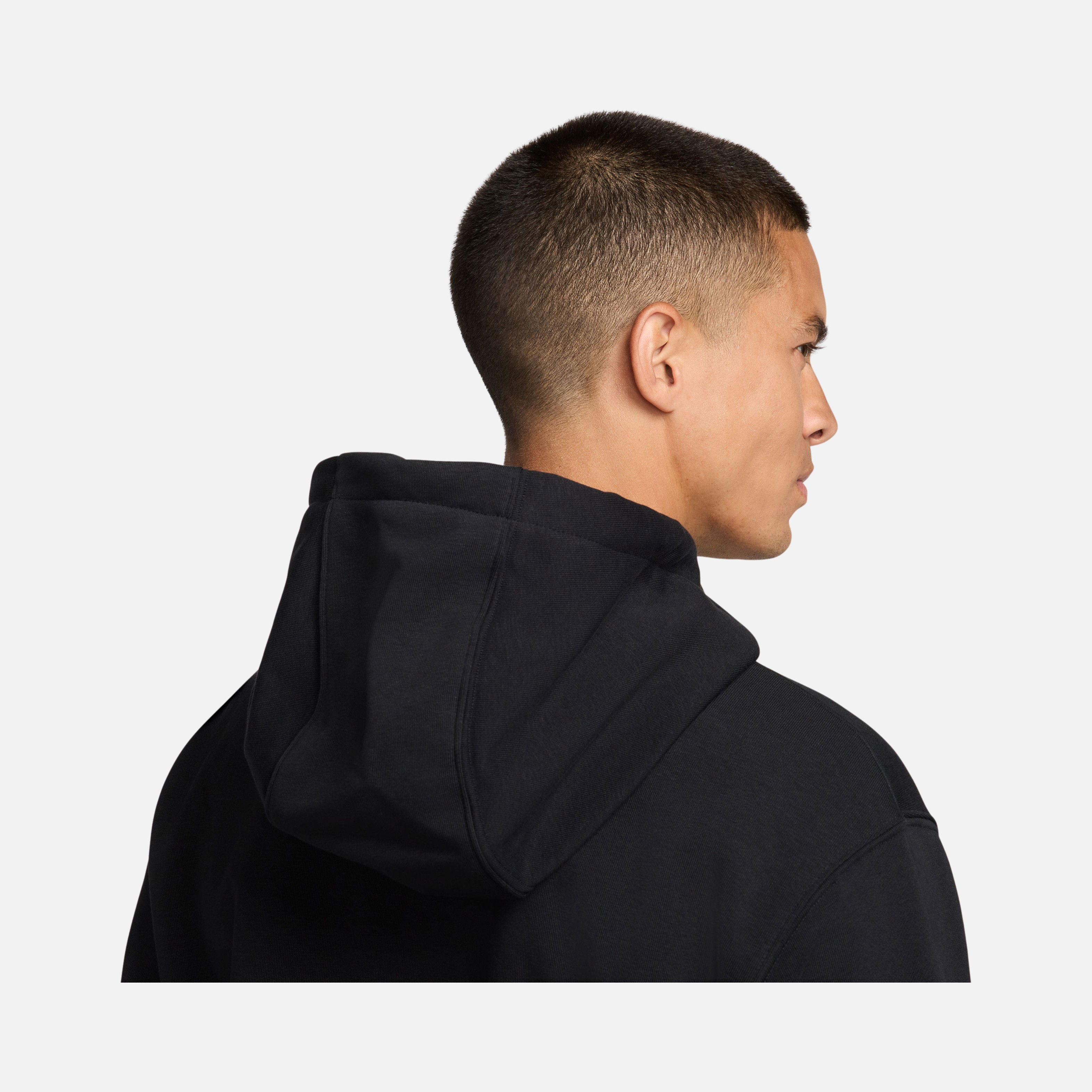 Nike Dri-Fit Swoosh Fleece French Terry Pullover Fitness Training Hoodie Erkek Sweatshirt