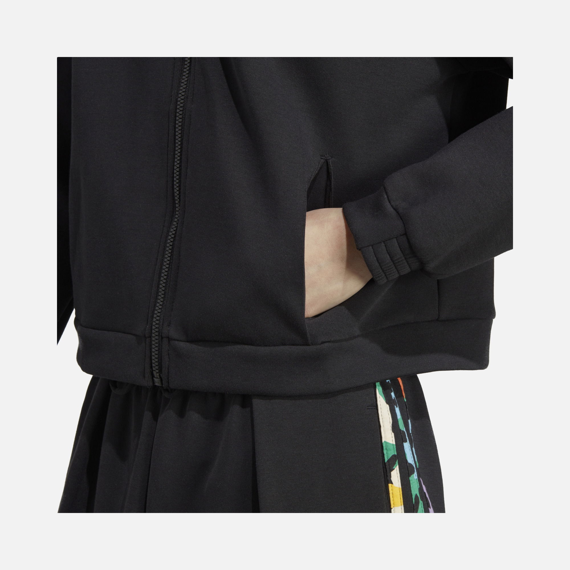 adidas Sportswear Graphic Regular-Fit Full-Zip Hoodie Kadın Sweatshirt