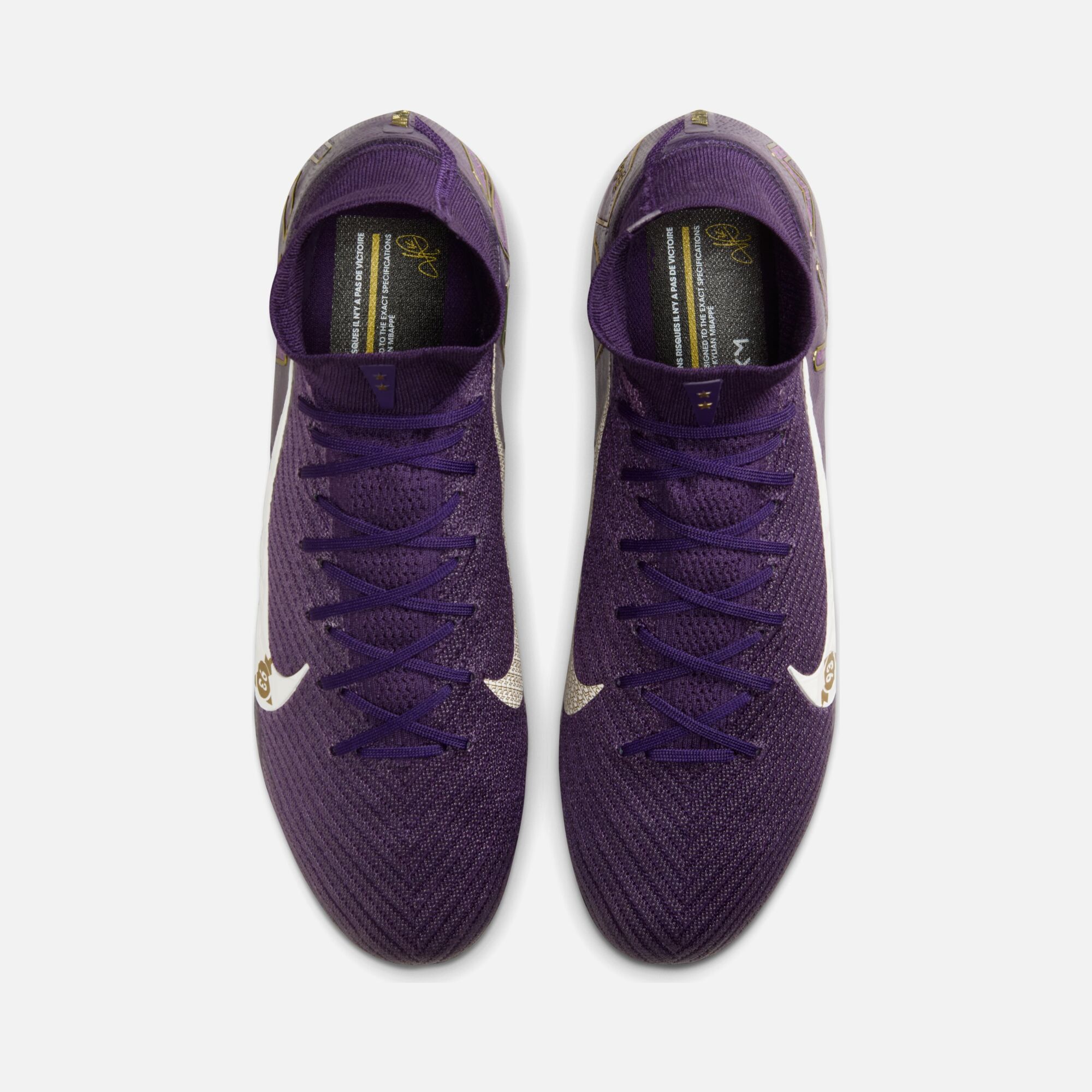 Nike Mercurial Superfly 10 Elite 'Kylian Mbappé' FG Firm-Ground High-Top Erkek Krampon
