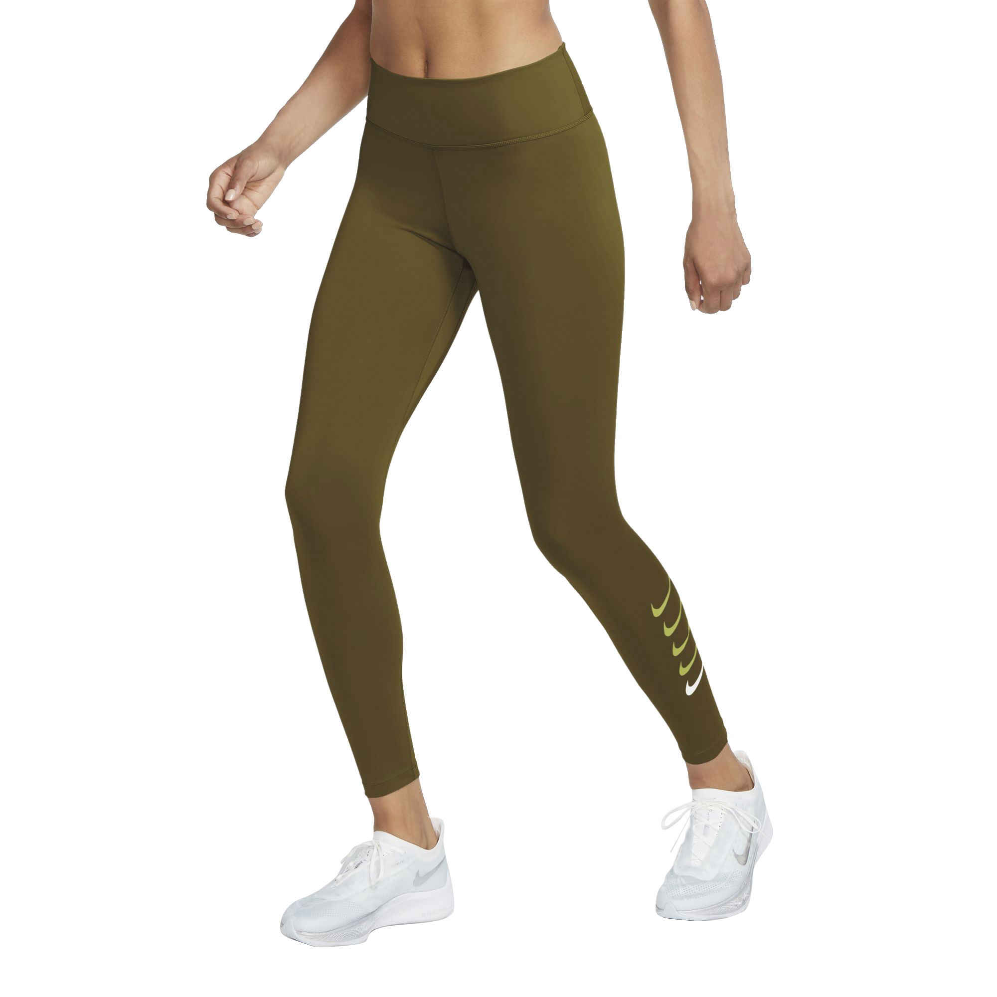 Nike Swoosh Run 7/8 Running Leggings Kadın Tayt