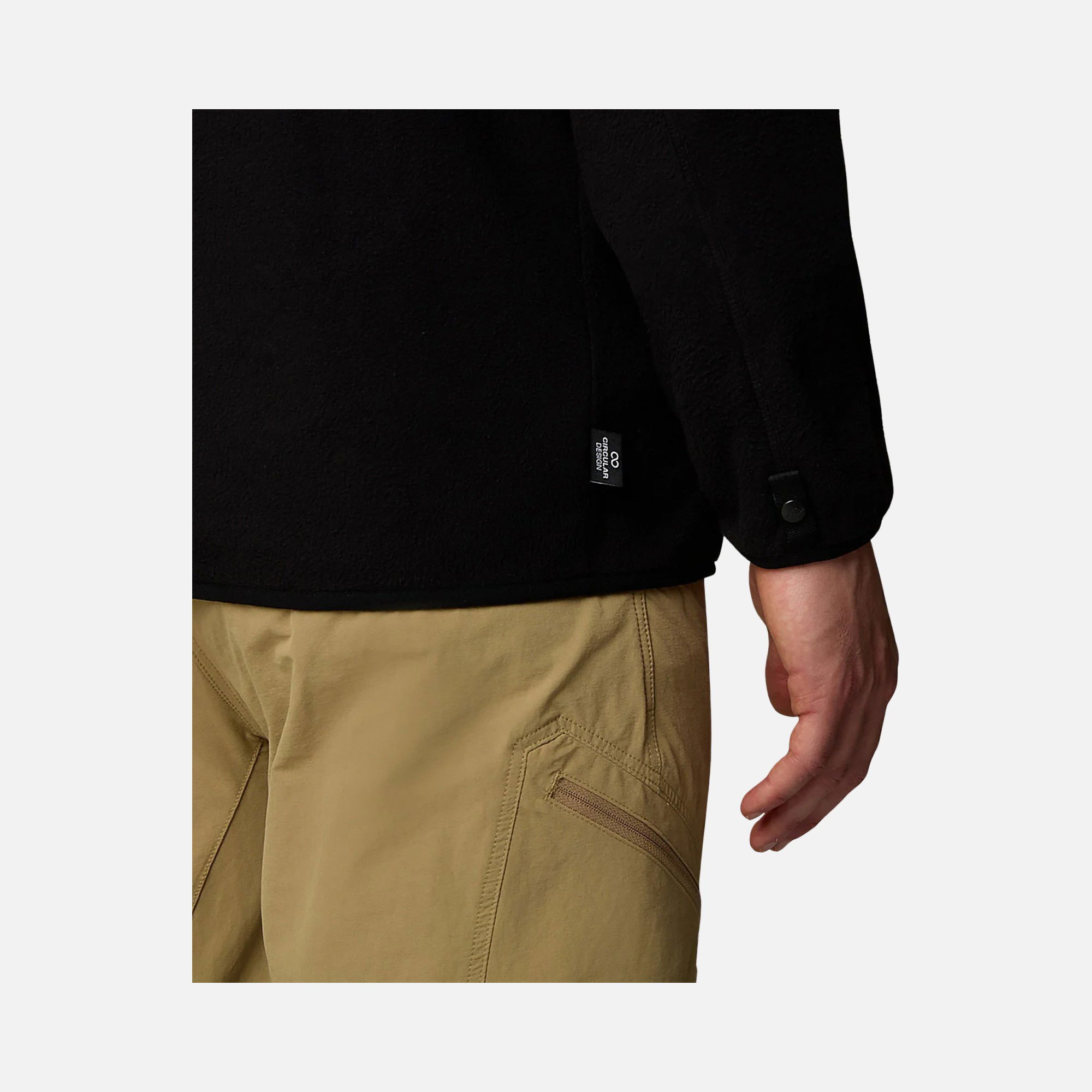 North Face 100 Glacier Fleece Full-Zip Erkek Sweatshirt