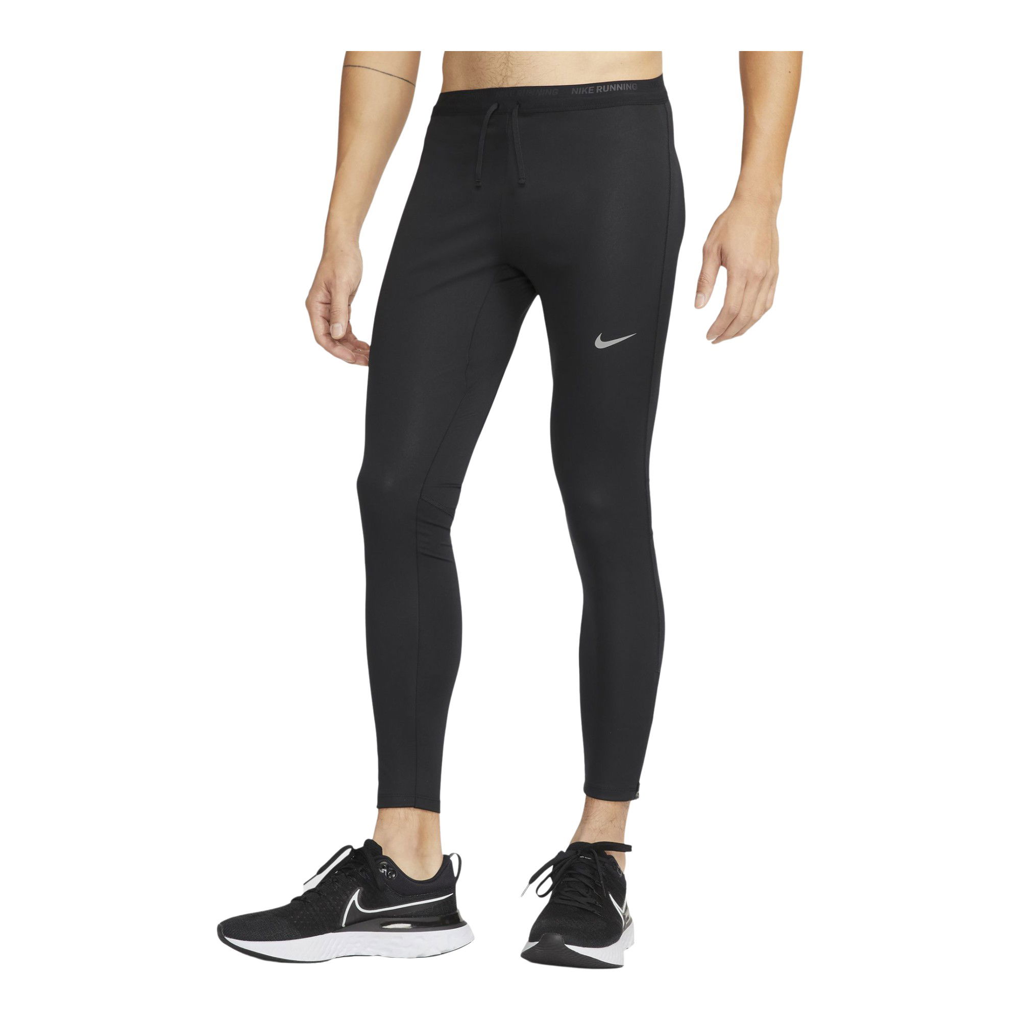 Nike Storm-Fit Phenom Elite Running Zipper-Leg Erkek Tayt