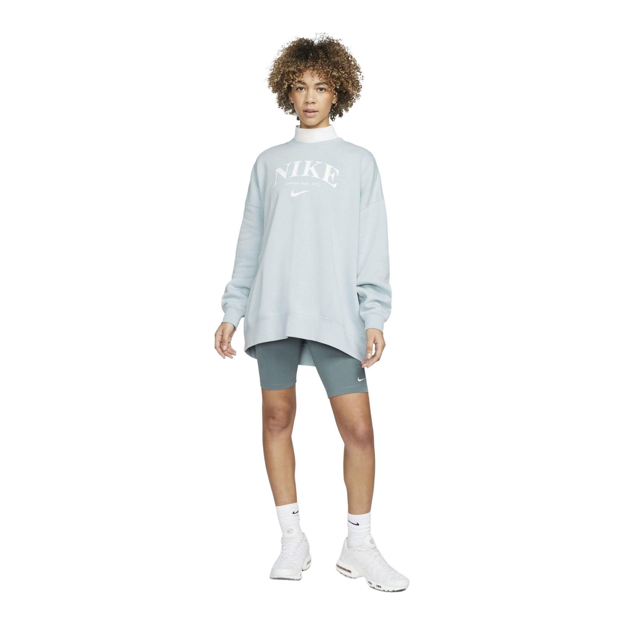 Nike Sportswear Essentials+ Oversized Fleece Kadın Sweatshirt