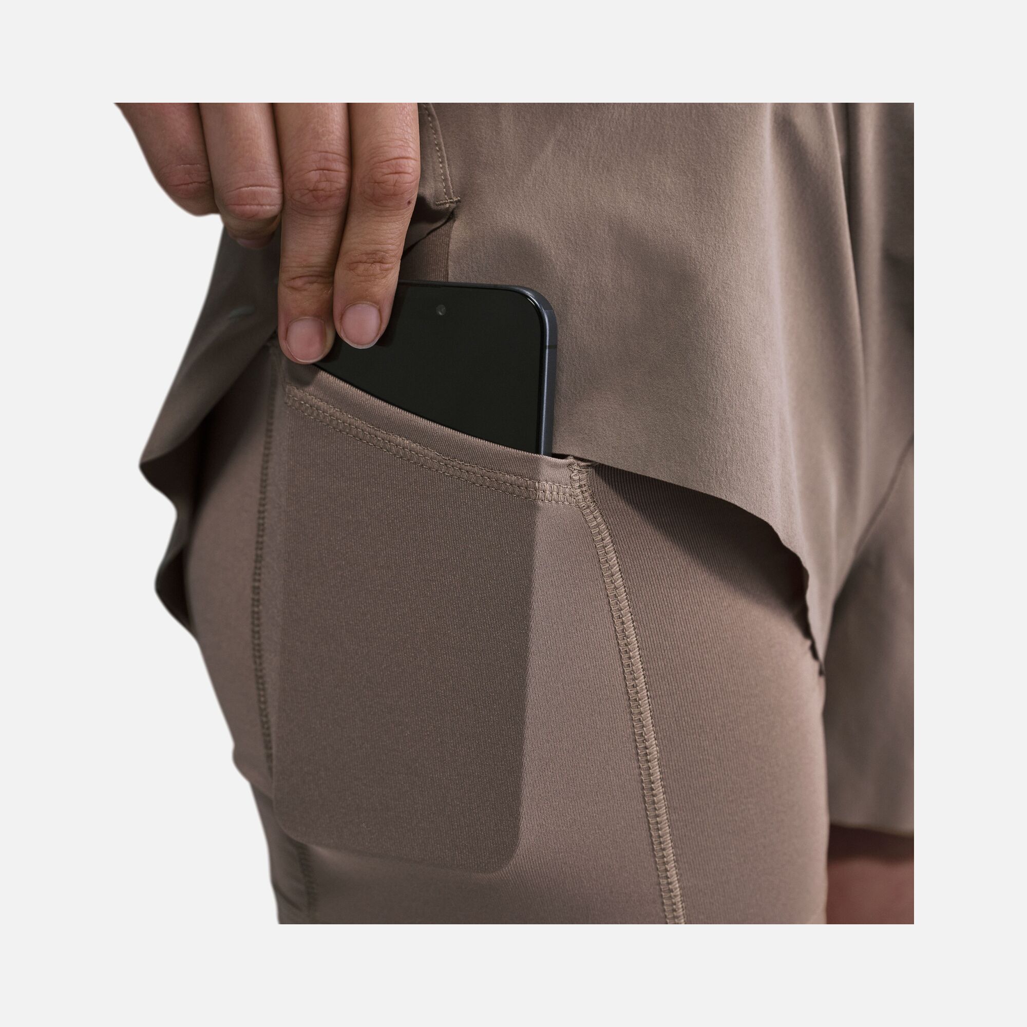 Nike Swift Dri-Fit High Waist 2-in-1 Running Kadın Şort