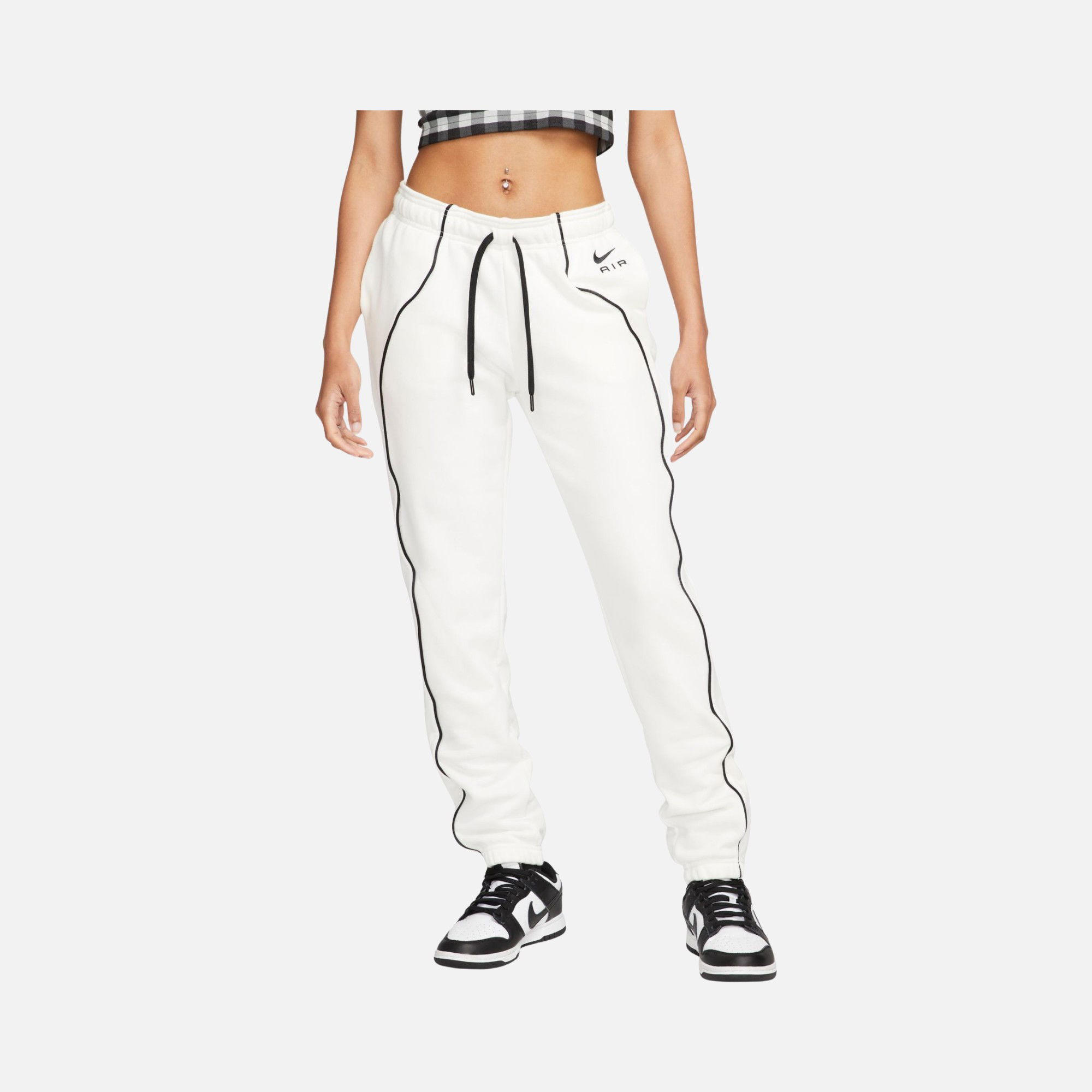 Nike Sportswear Air Mid-Rise Fleece Kadın Eşofman Altı