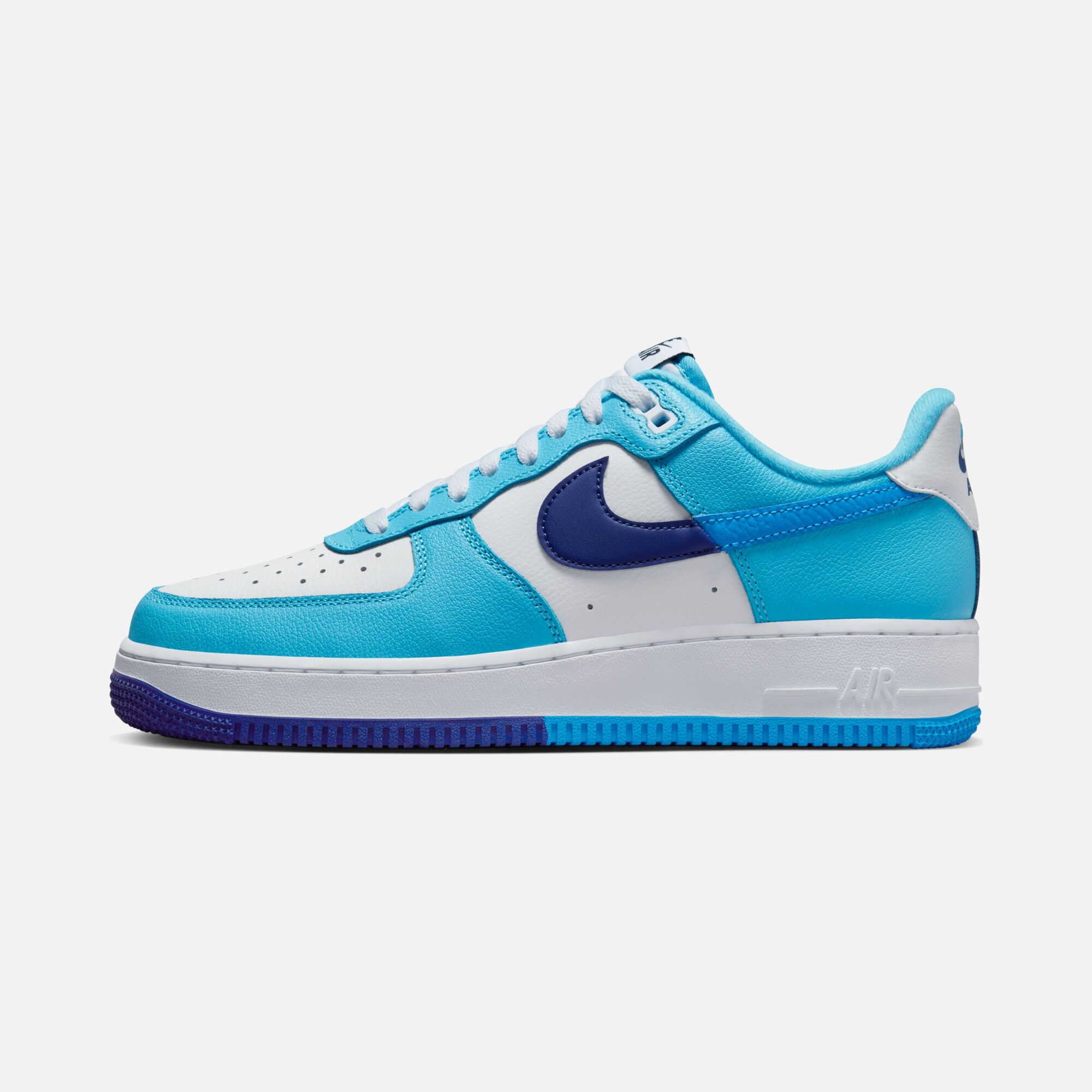 Nike Air Force 1 '07 LV8 ''Split Color Swoosh Logo'' Erkek Spor Ayakkabı