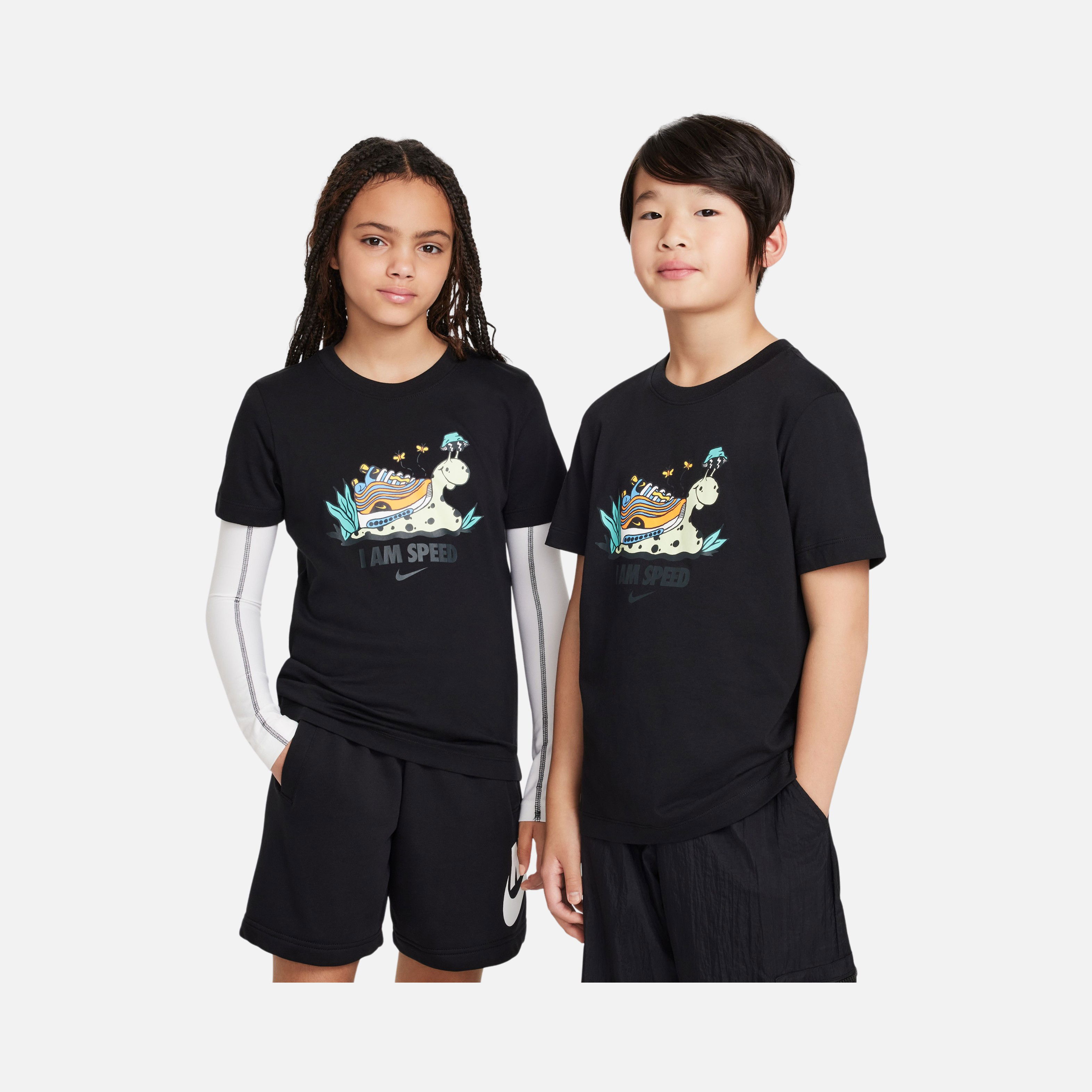 Nike Sportswear Create 1.1 Snail Graphic Short-Sleeve Çocuk Tişört