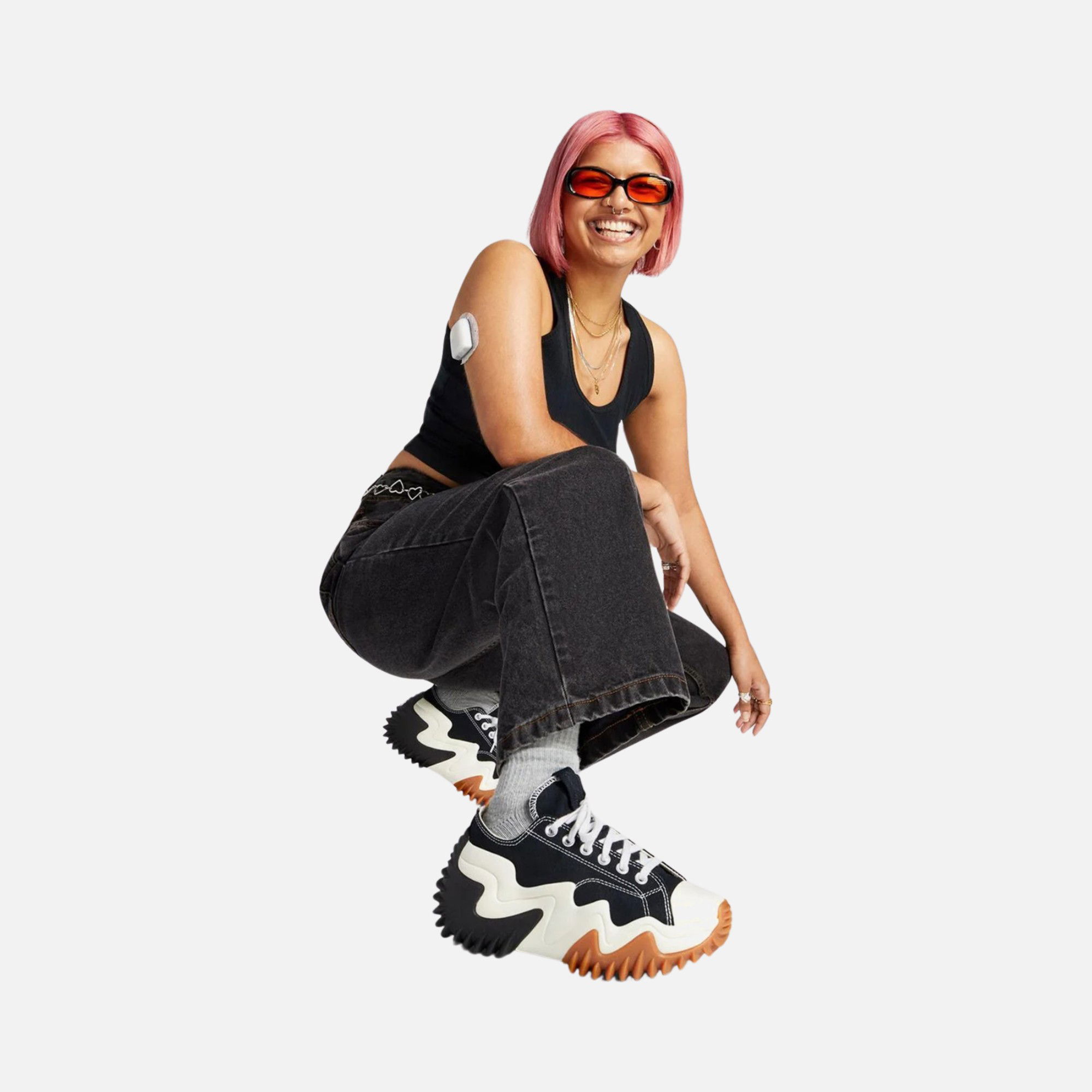 Converse Sportswear Run Star Motion Platform Unisex Spor Ayakkabı