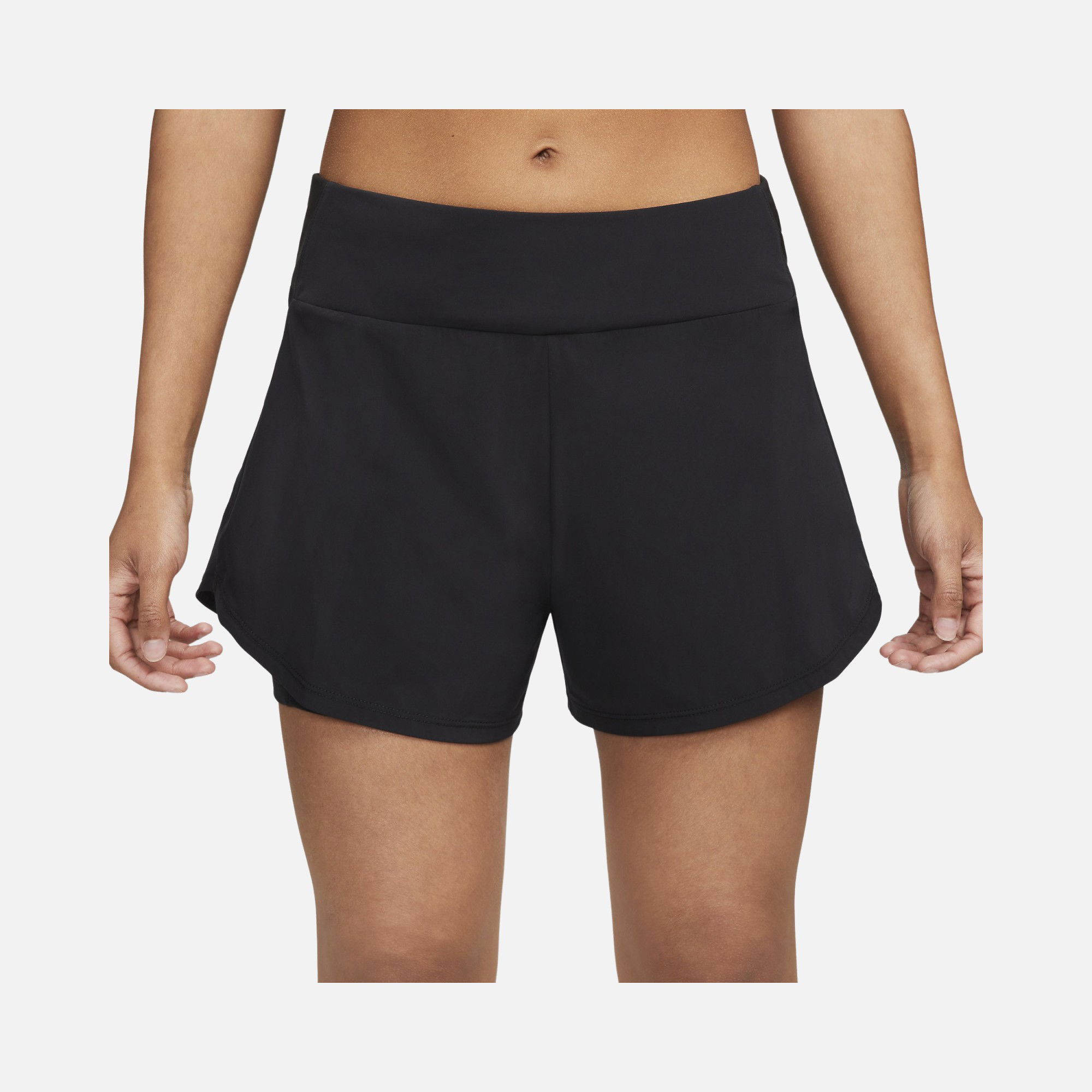 Nike Dri-Fit Bliss Mid-Rise 3" 2-in-1 Training Kadın Şort