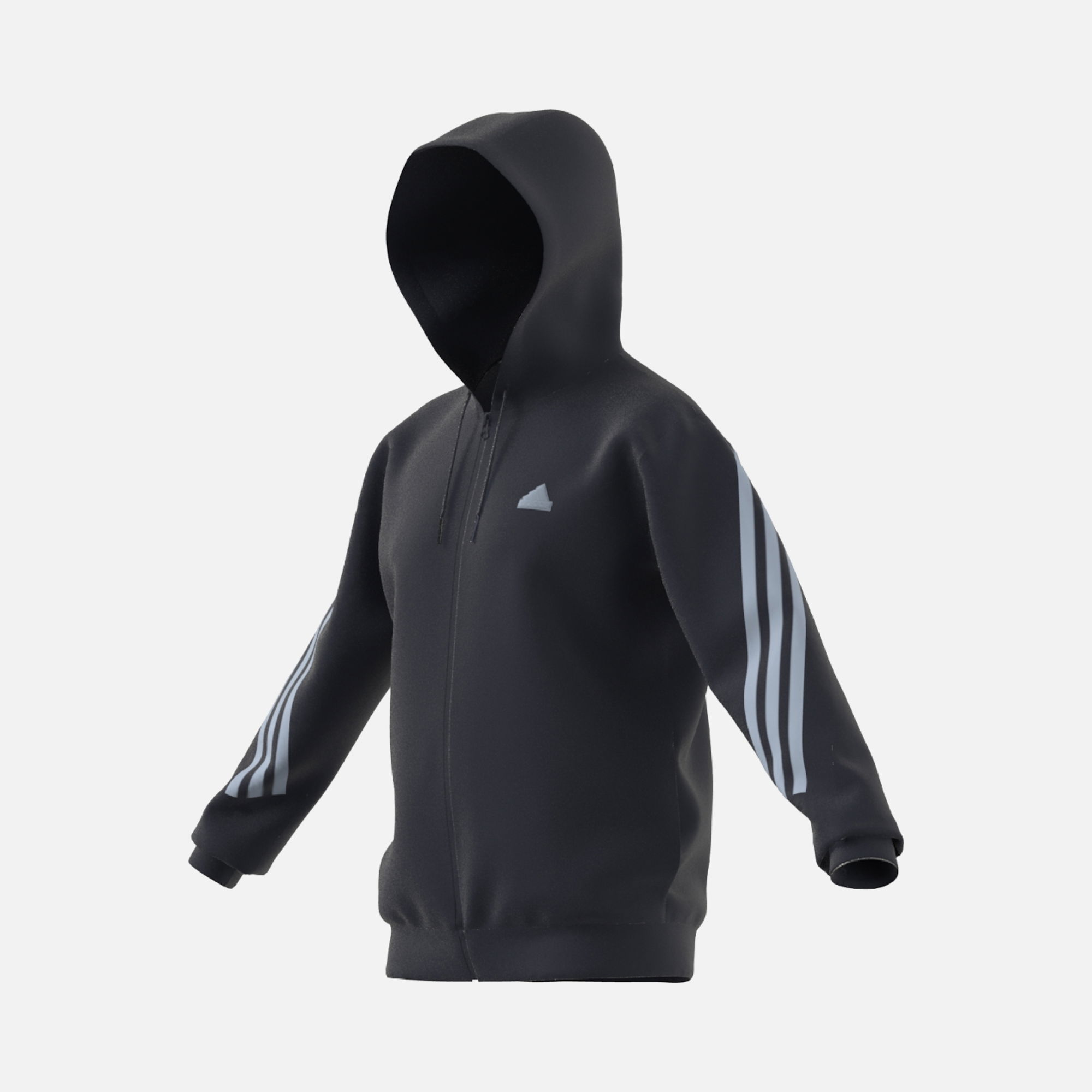 adidas Sportswear Future Icons FW23 3-Stripes Full-Zip Hoodie Erkek Sweatshirt