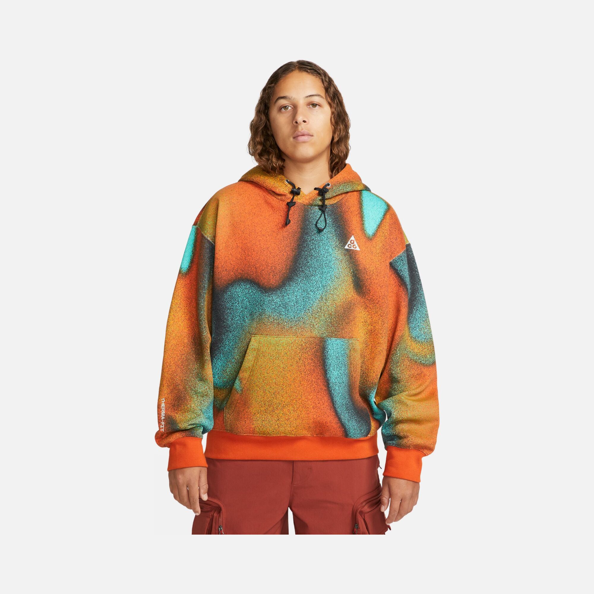 Nike Sportswear ACG Therma-Fit Tuff Graphic Pollover Hoodie Erkek Sweatshirt