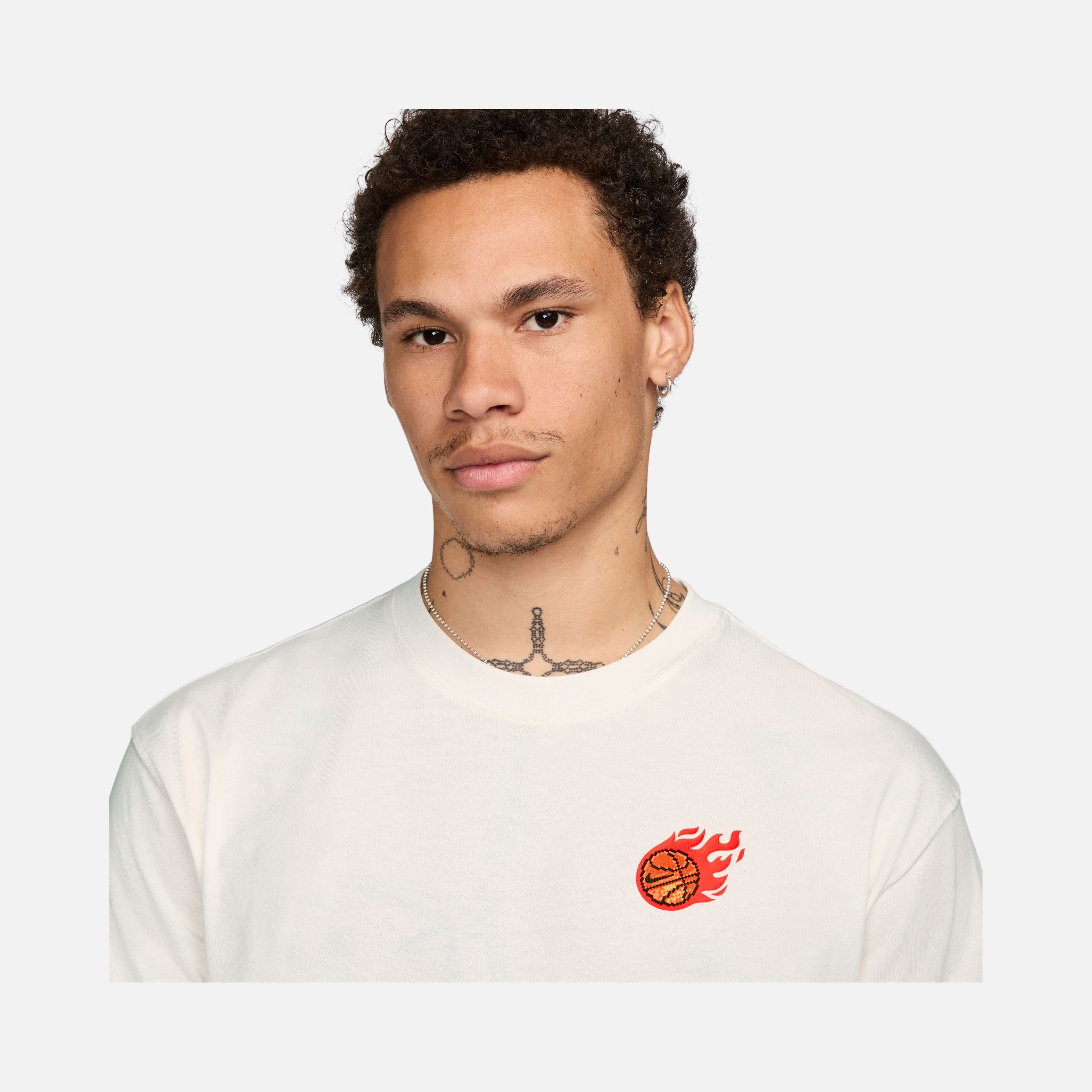 Nike Max90 Oc Photo Graphic Basketball Short-Sleeve Erkek Tişört