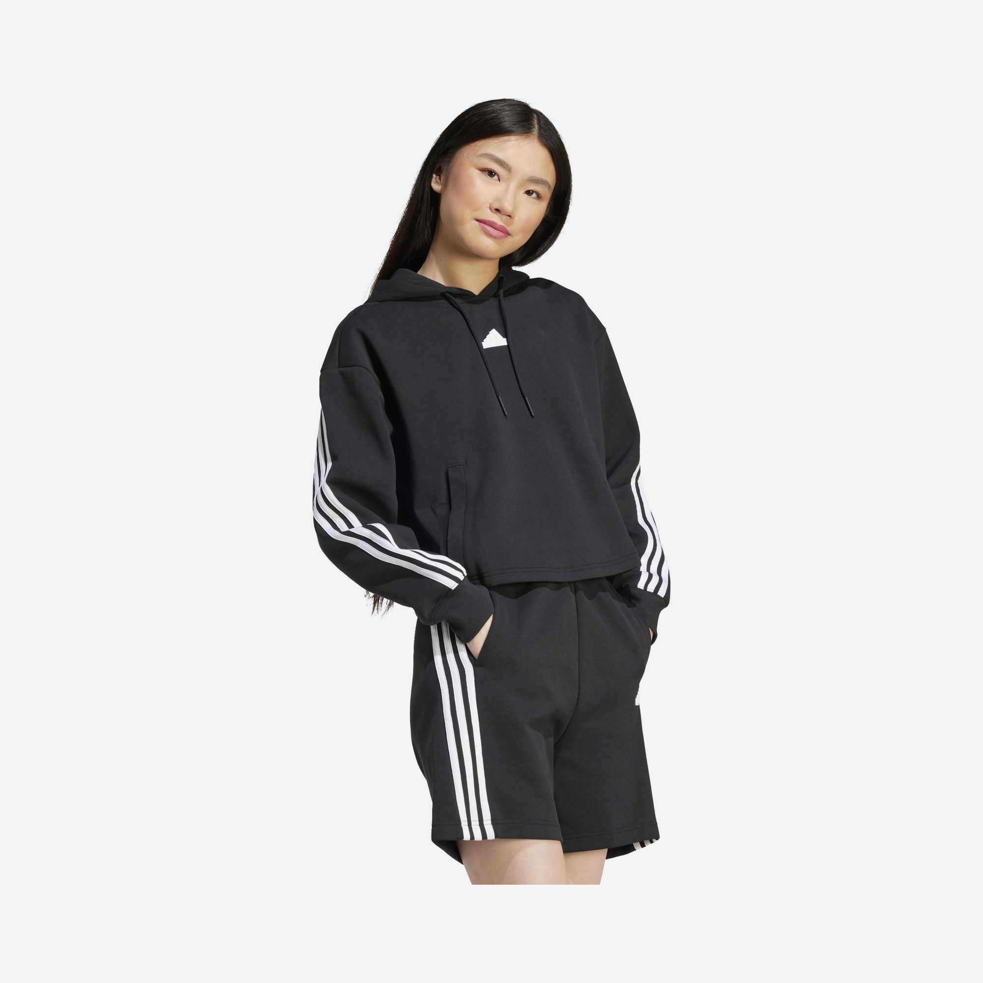 adidas Sportswear Future Icons 3-Stripes FW24 Full-Zip Hoodie Kadın Sweatshirt