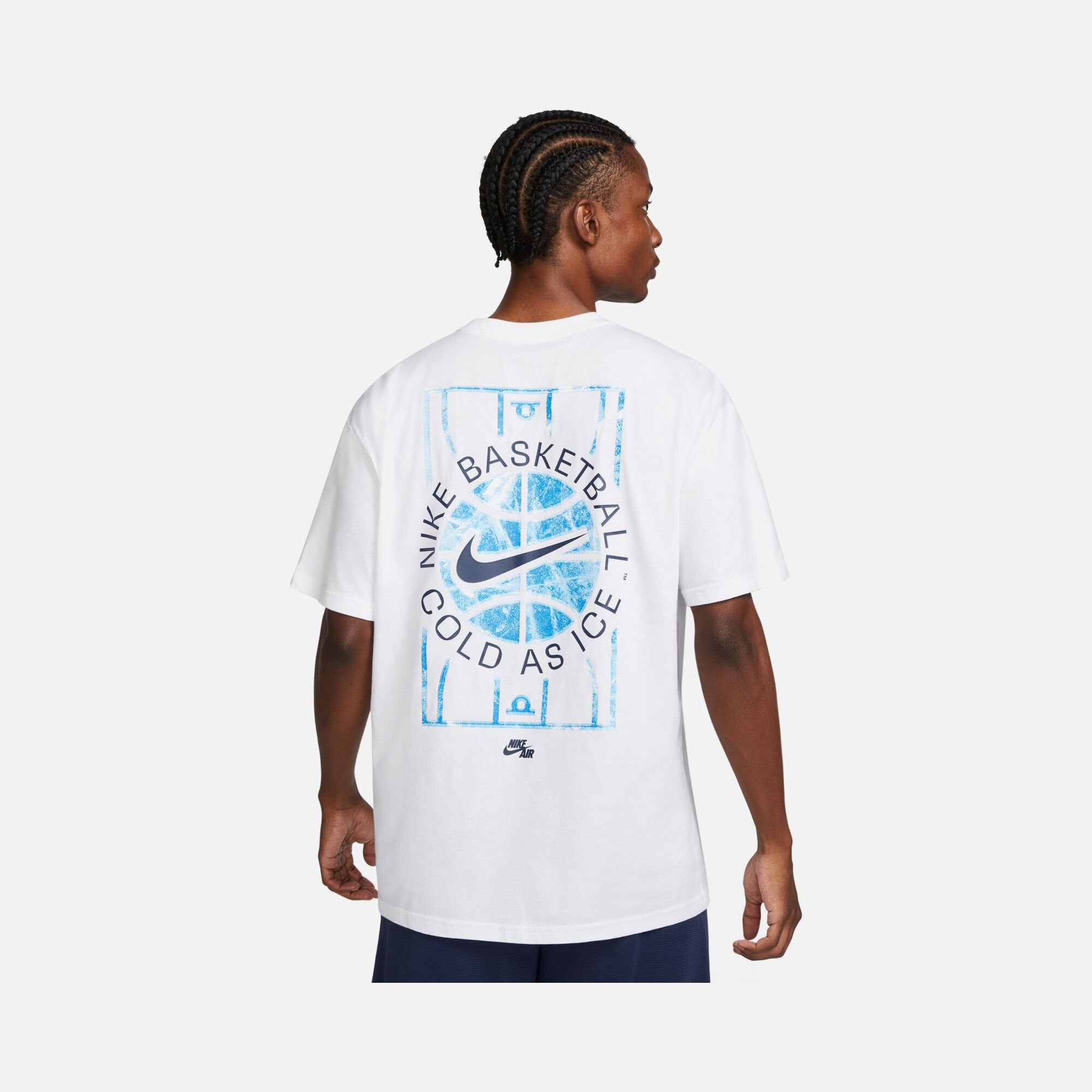 Nike Sportswear Cold As Ice Swoosh Logo Short-Sleeve Erkek Tişört