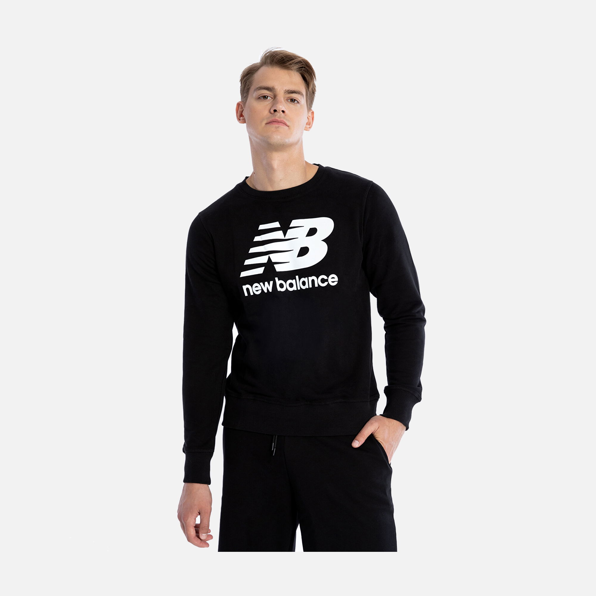 New Balance Sportswear ''Essentials Logo Graphic'' Erkek Sweatshirt
