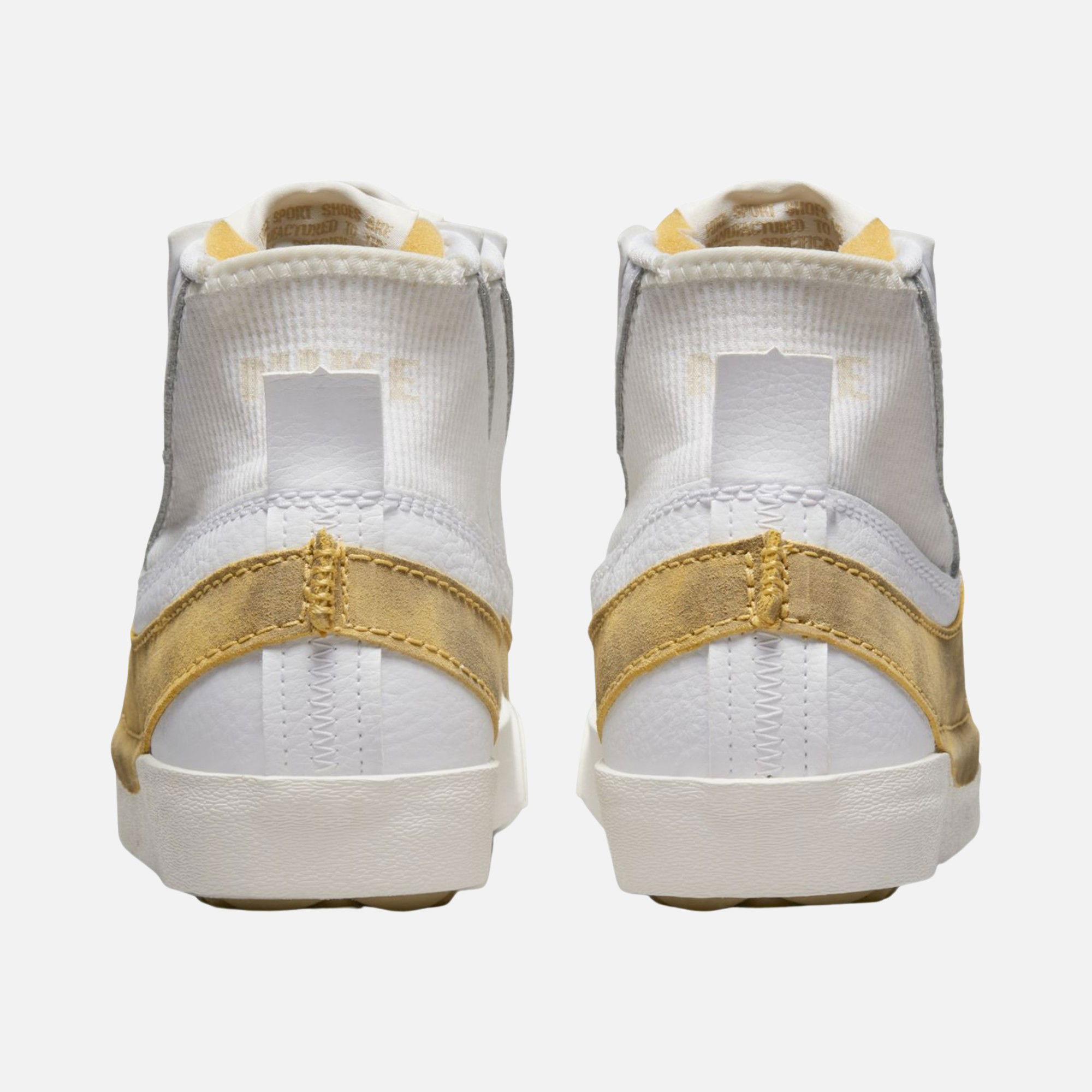 Nike Blazer Mid '77 "Sanded Gold" Jumbo Swoosh Erkek Spor Ayakkabı