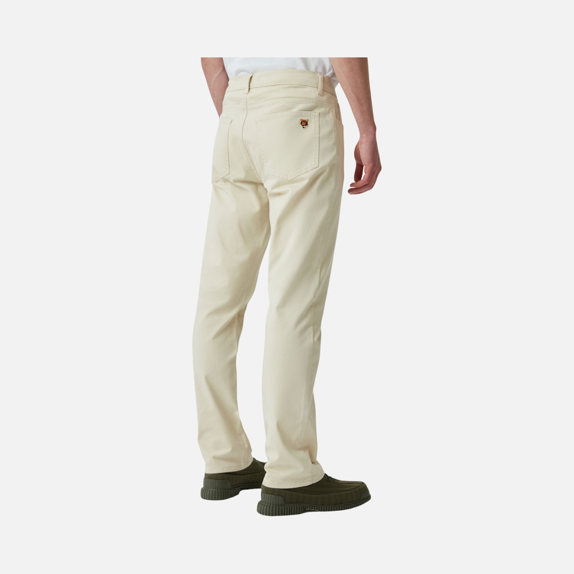 WWF Sportswear Kaplan Chino Embroidered Regular-Fit Erkek Pantolon