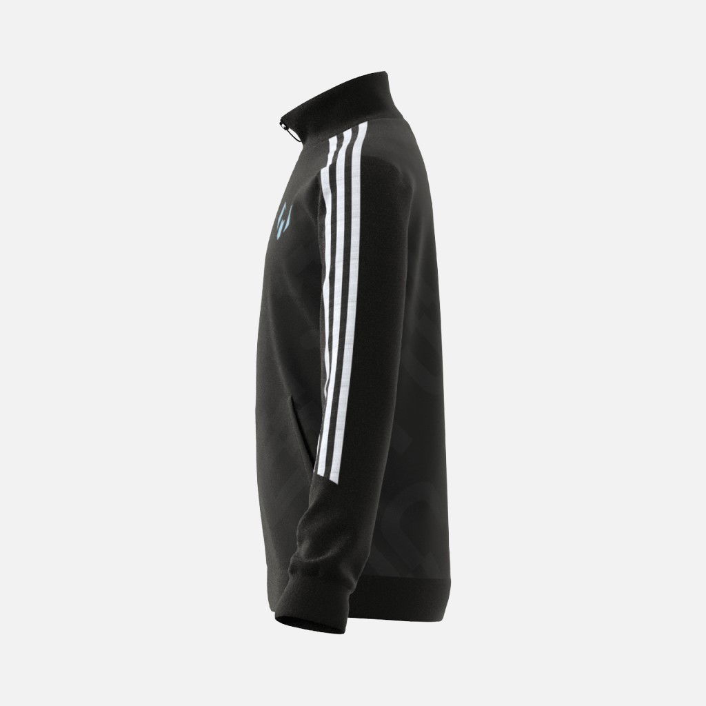 adidas Messi 3-Stripes Full-Zip Hoodie Çocuk Ceket
