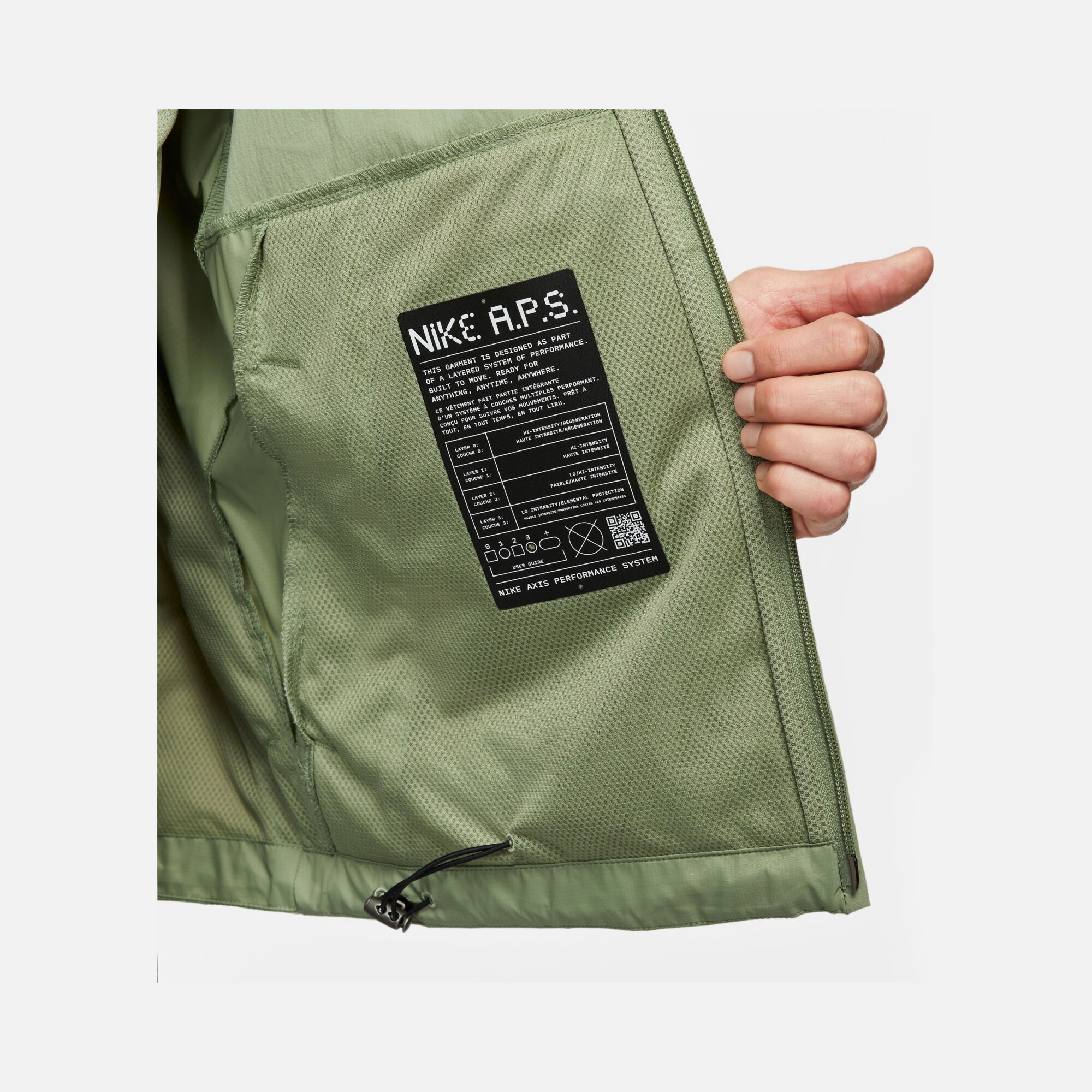 Nike Dri-Fit ADV Axis Performance System Fitness Training Full-Zip Erkek Ceket