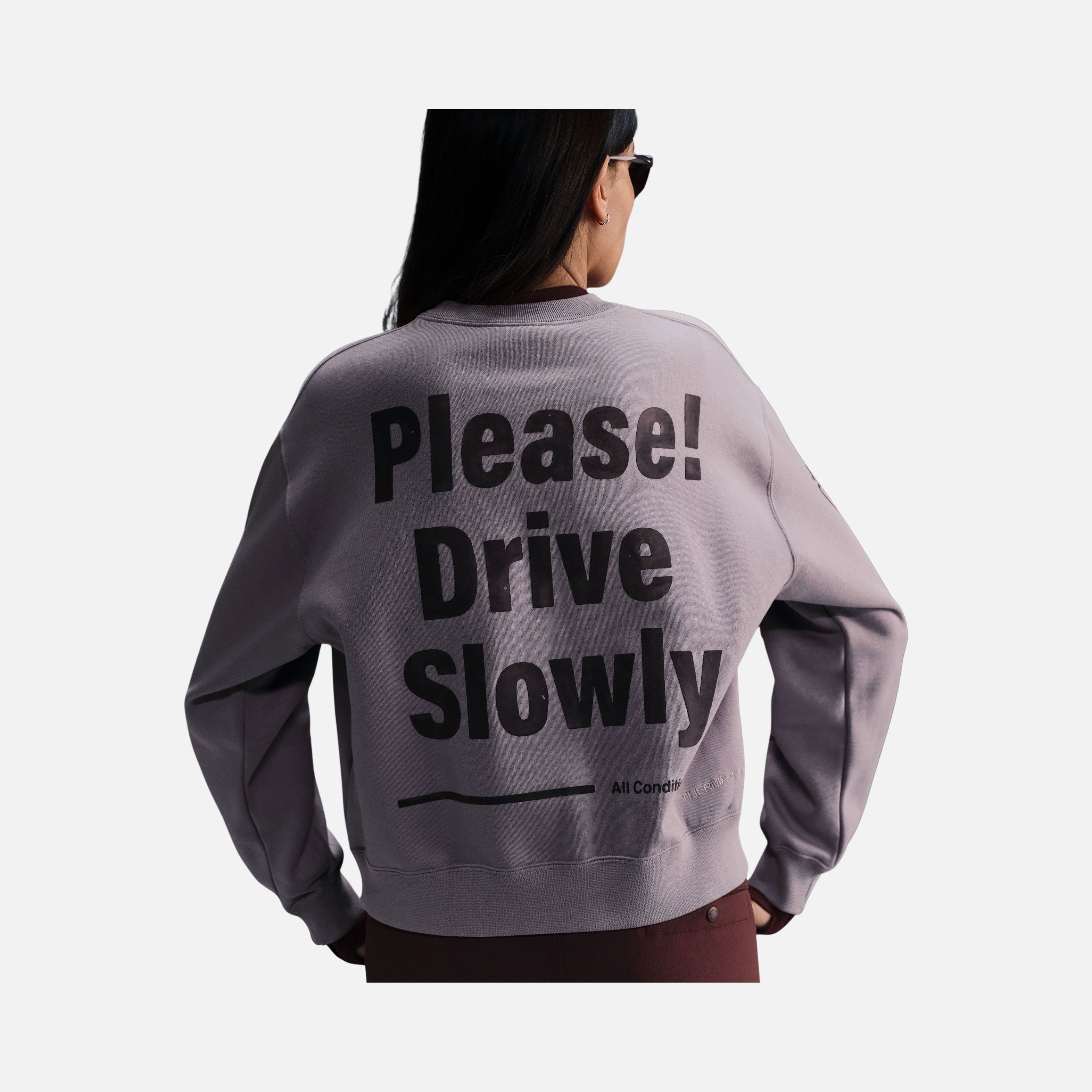 Nike Sportswear ACG "Tuff Fleece" Therma-Fit Repel Crew Kadın Sweatshirt