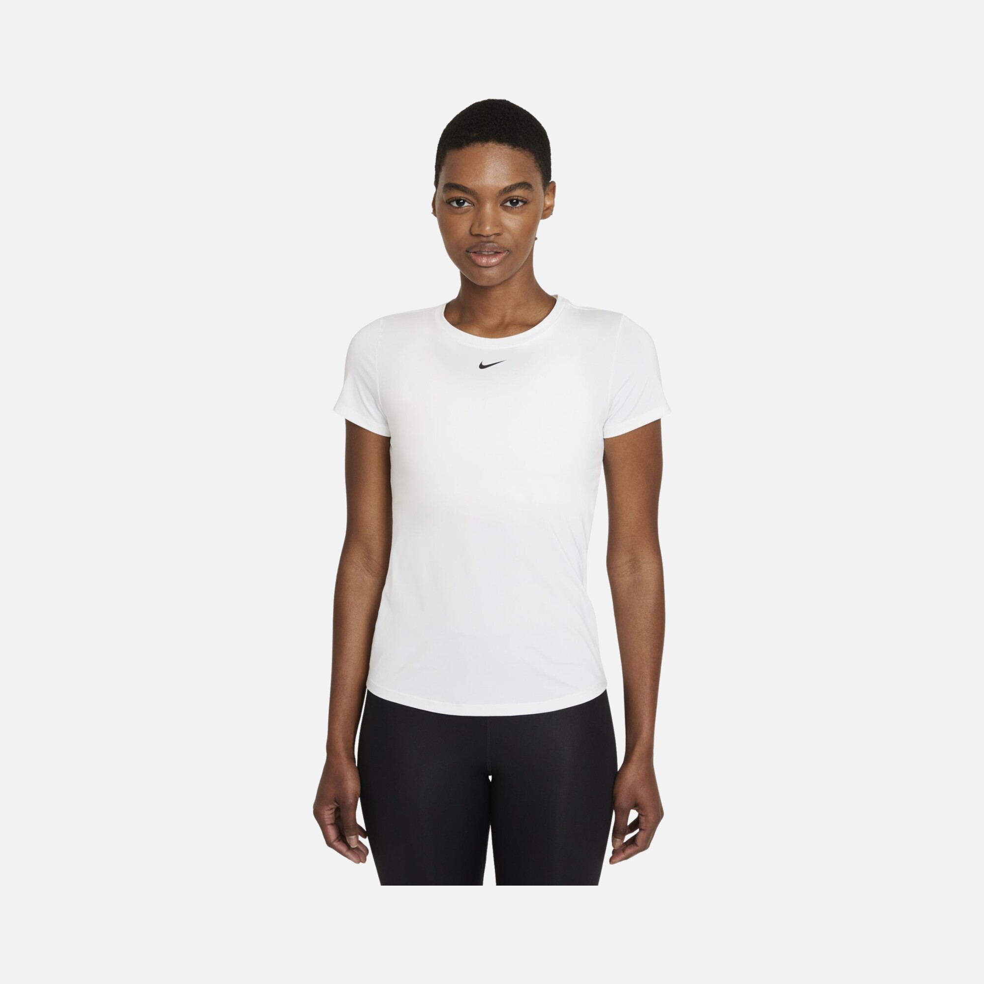 Nike Dri-Fit One Slim-Fit Short-Sleeve Kadın Tişört