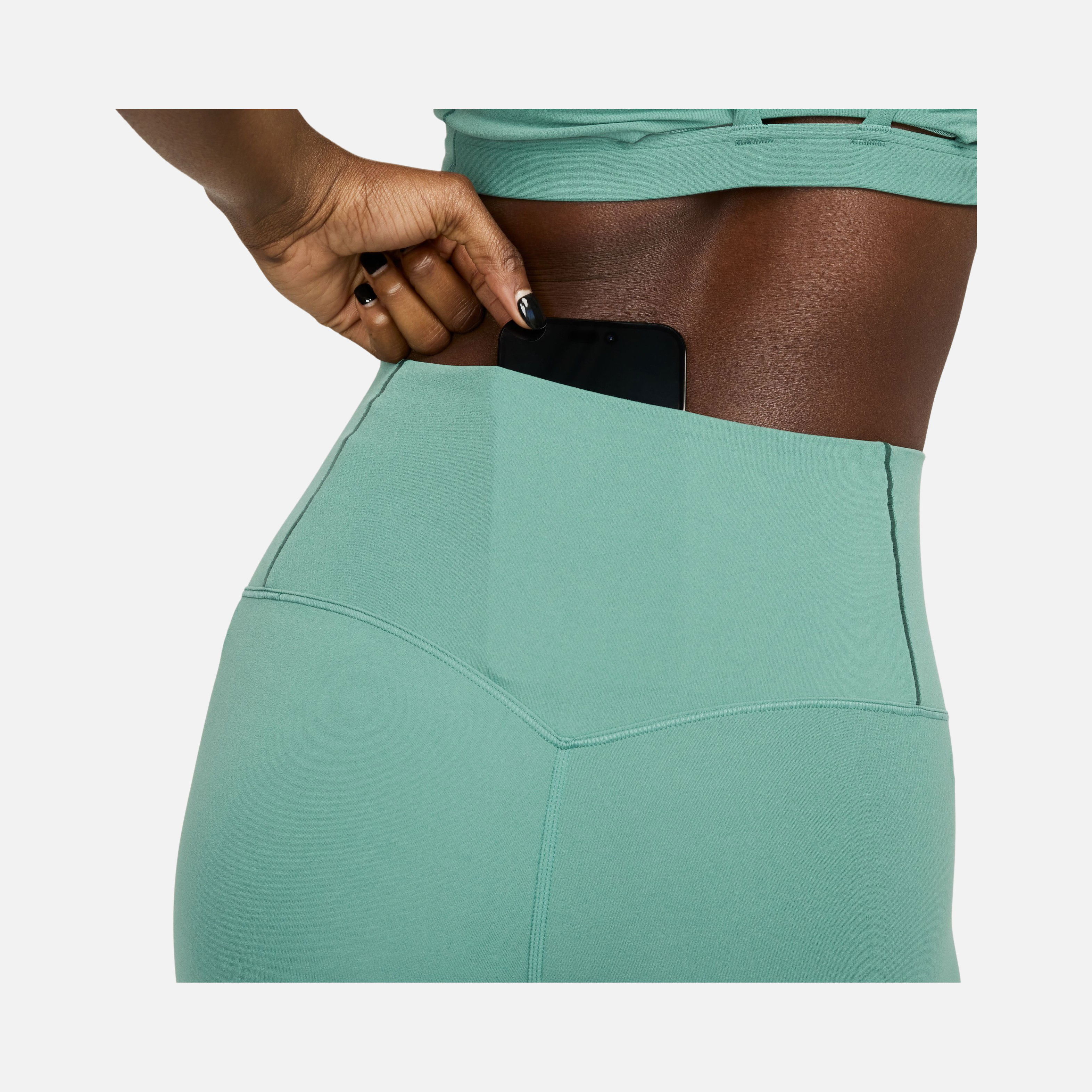 Nike Dri-Fit Zenvy Gentle-Support InfinaSoft High-Waisted 7/8 Training Kadın Tayt