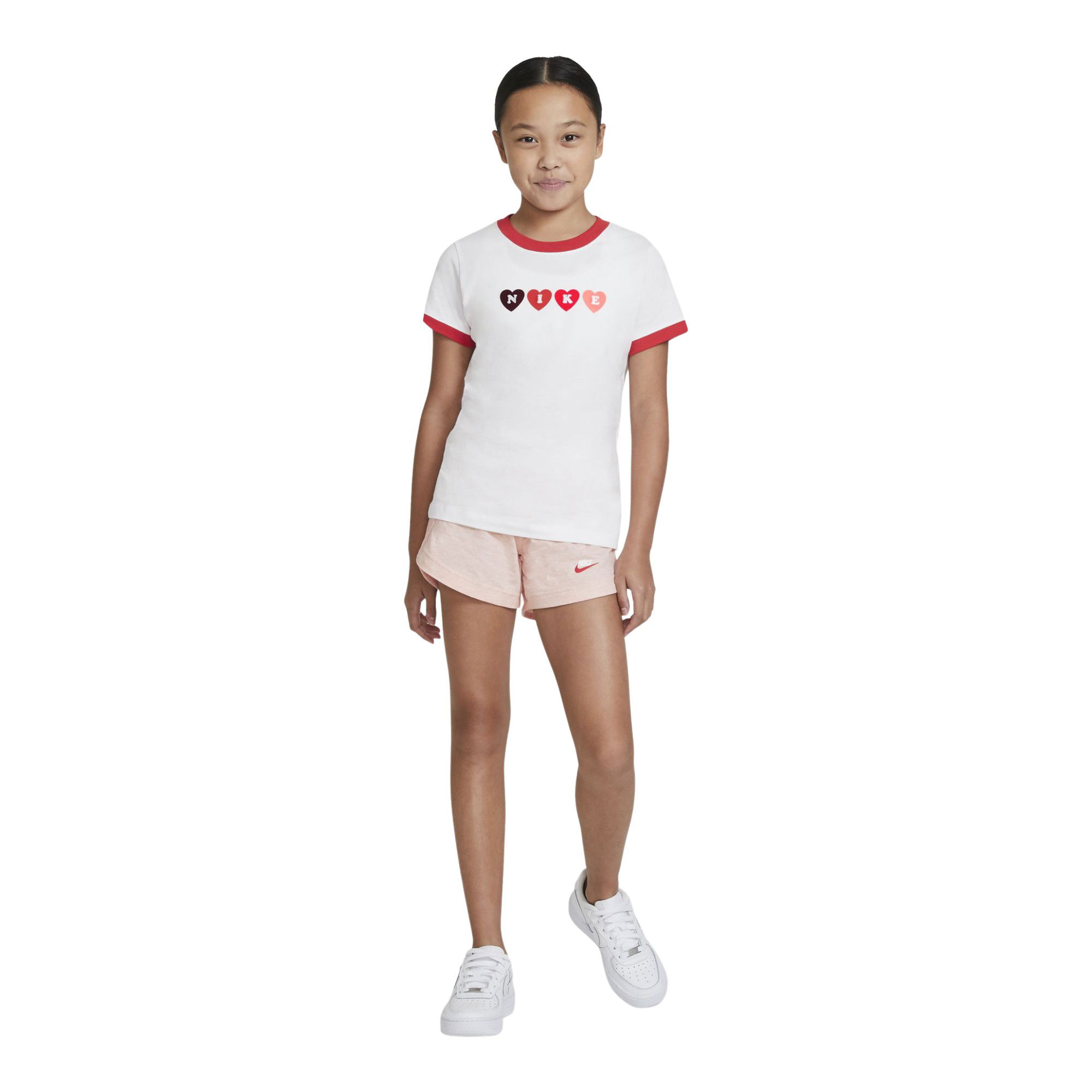 Nike Sportswear Ringer Love Short-Sleeve (Girls') Çocuk Tişört