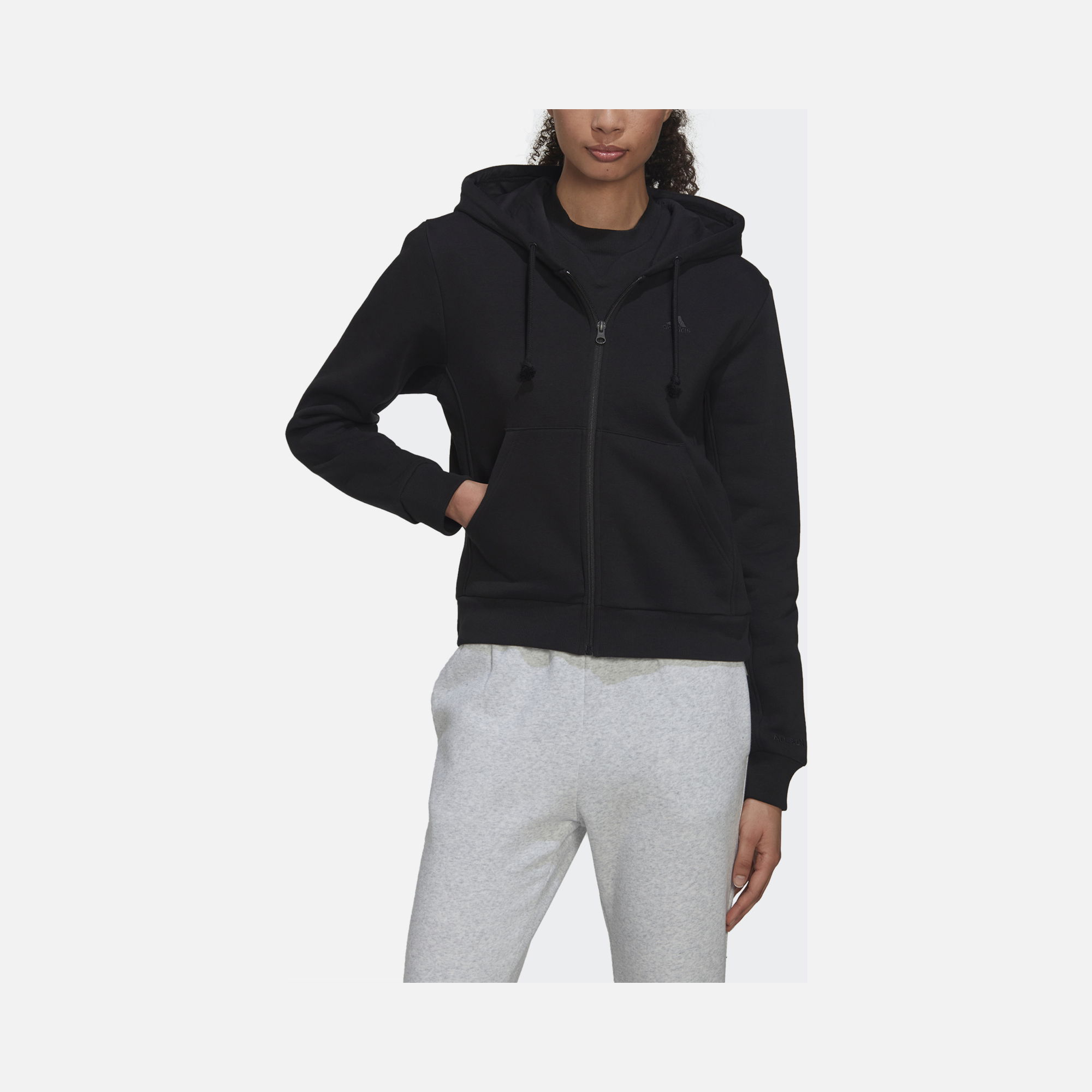 adidas Sportswear ALL SZN Fleece Full-Zip Hoodie Kadın Sweatshirt