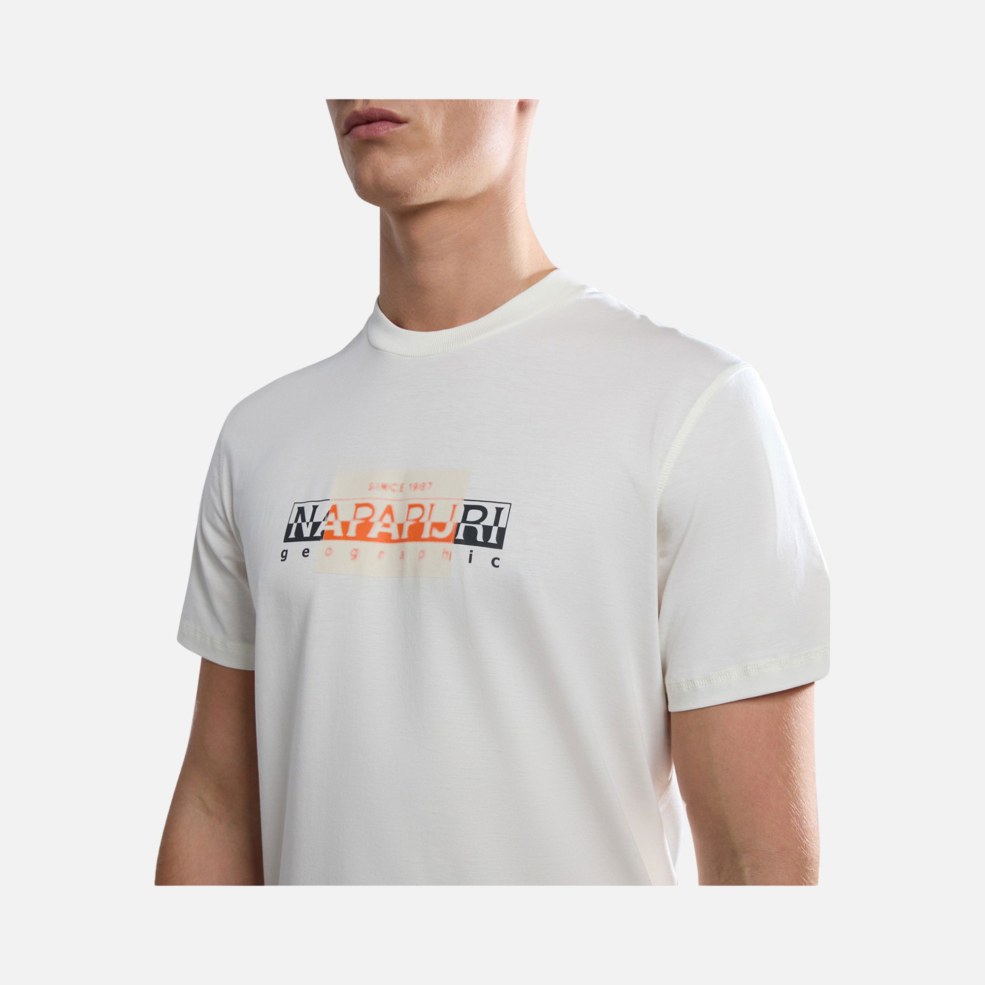 Napapijri Sportswear Smallwood Graphic Short-Sleeve Erkek Tişört