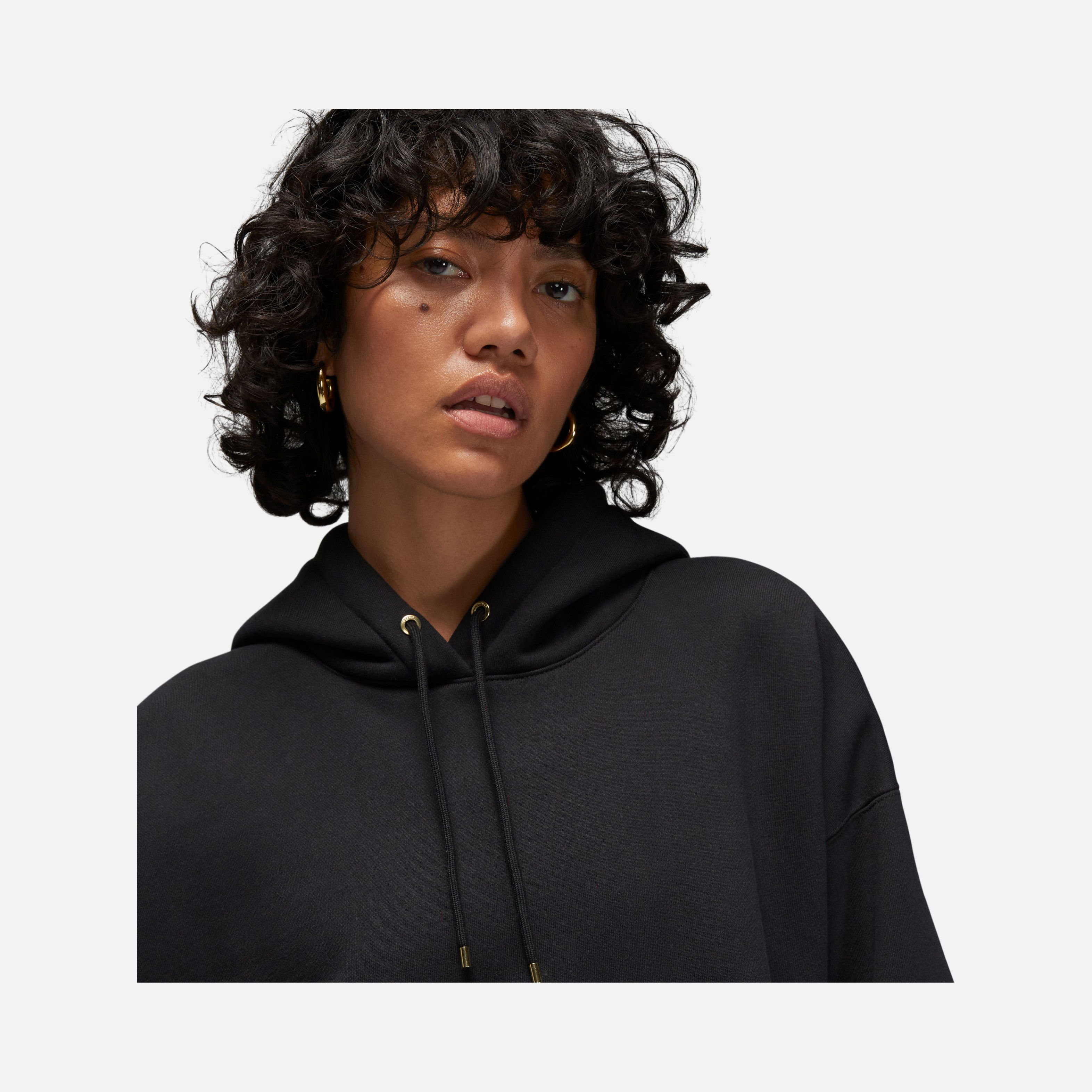 Nike Jordan Flight Fleece Oversized Pullover Hoodie Kadın Sweatshirt