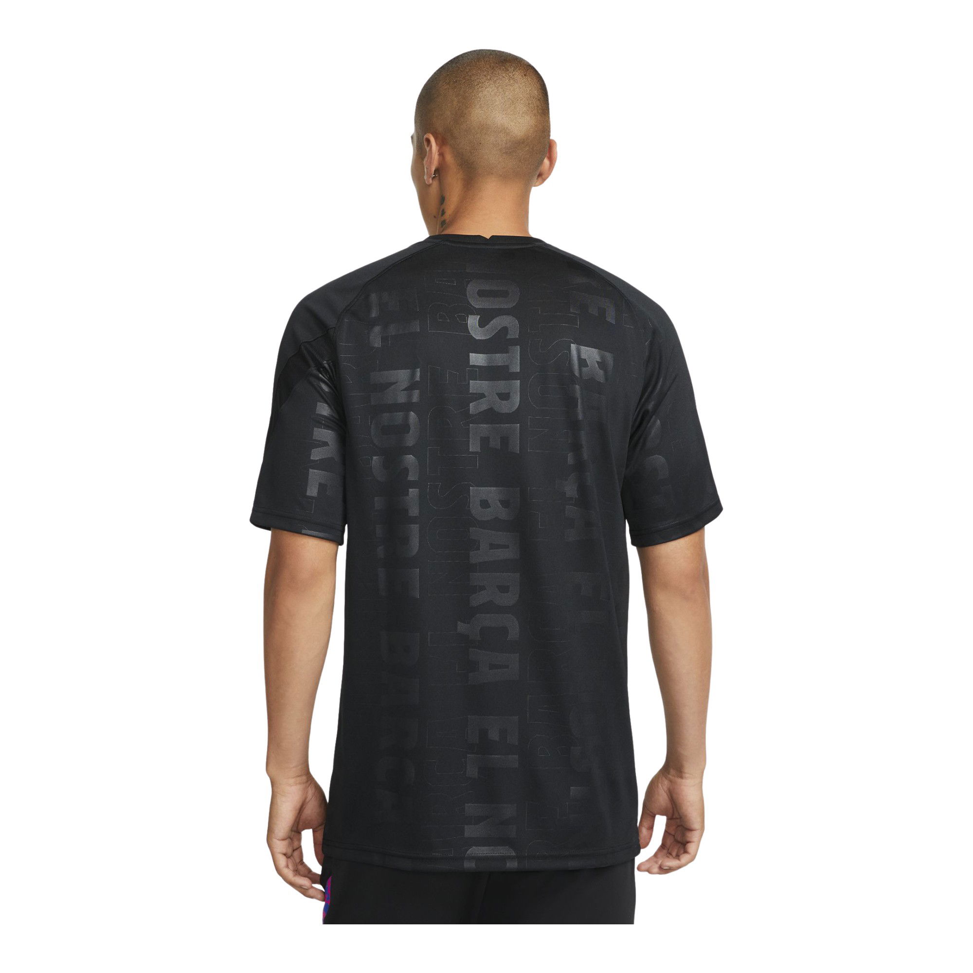 Nike FC Barcelona Pre-Match Football Short-Sleeve Erkek Tişört