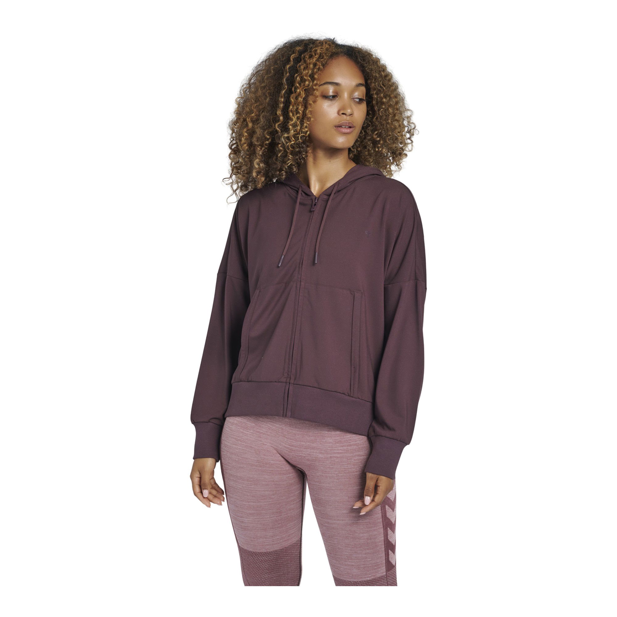 Hummel Luise Loose Full-Zip Hoodie Kadın Sweatshirt