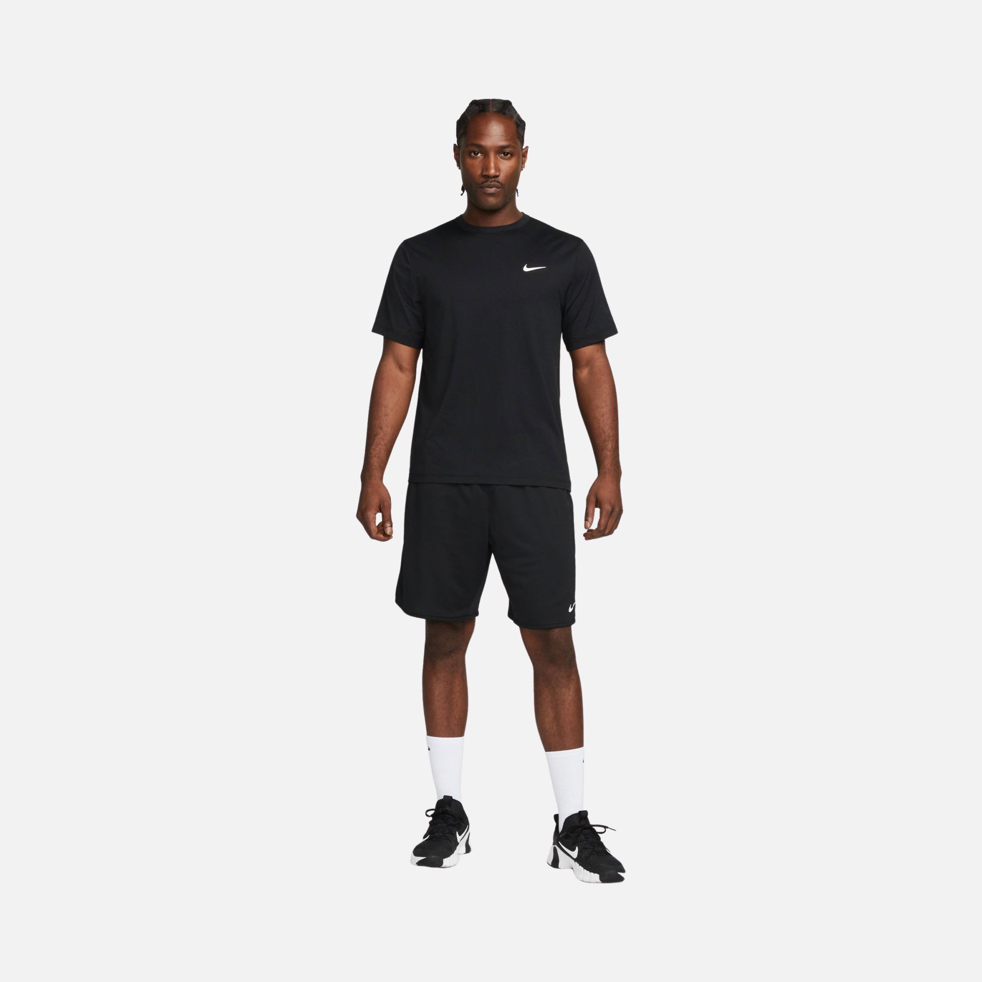 Nike Dri-Fit UV Hyverse Versatile Fitness Training Short-Sleeve Erkek Tişört