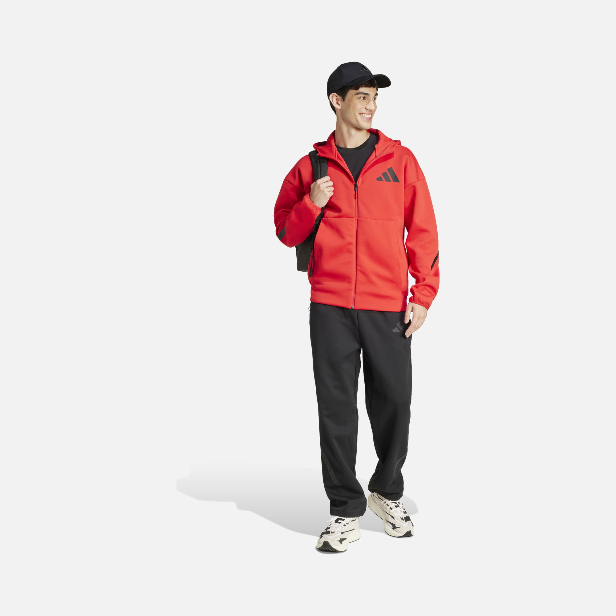 adidas Sportswear Z.N.E. Full-Zip Hooded Erkek Sweatshirt