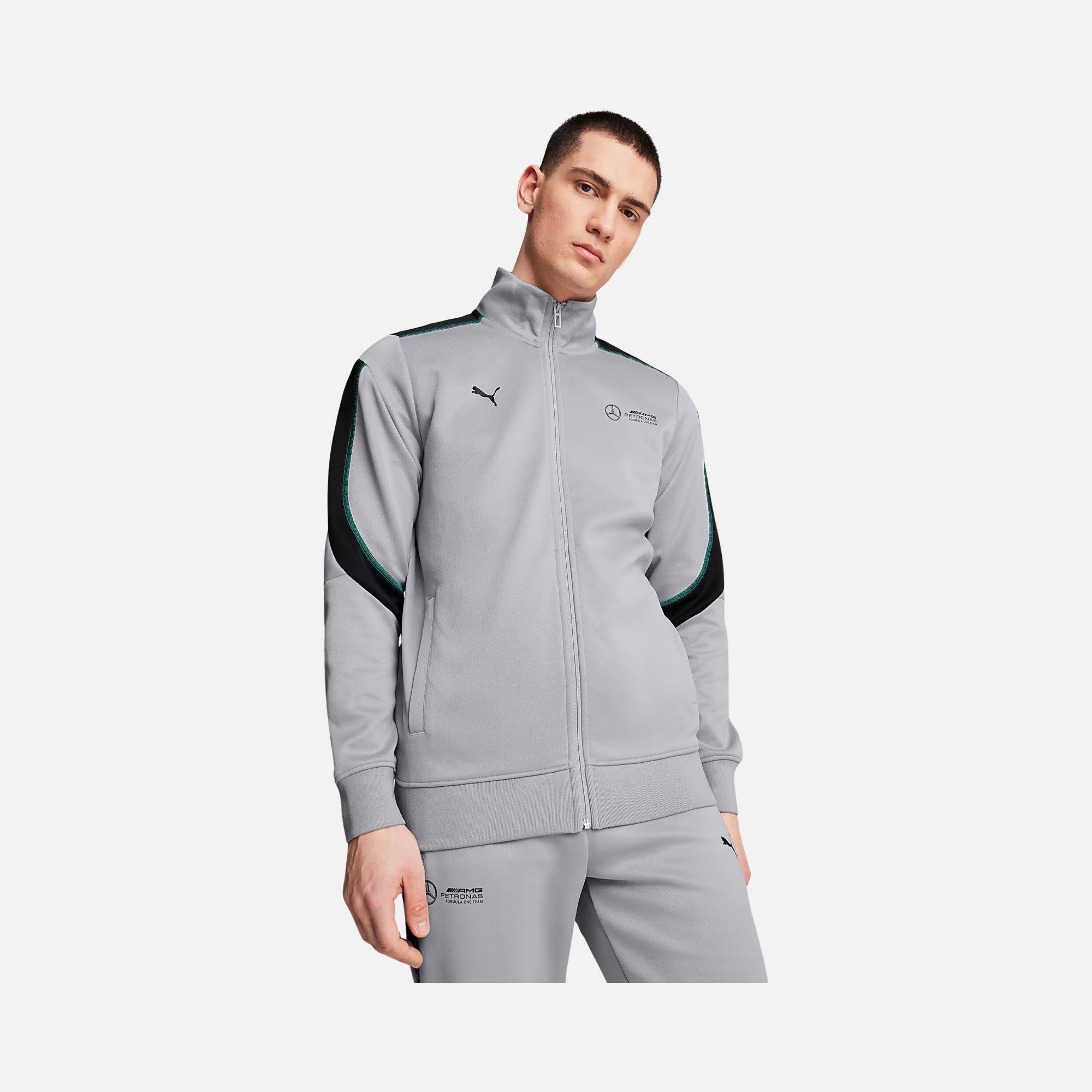 Puma Mercedes-AMG Petronas F1 MT7+ Full-Zip Erkek Ceket