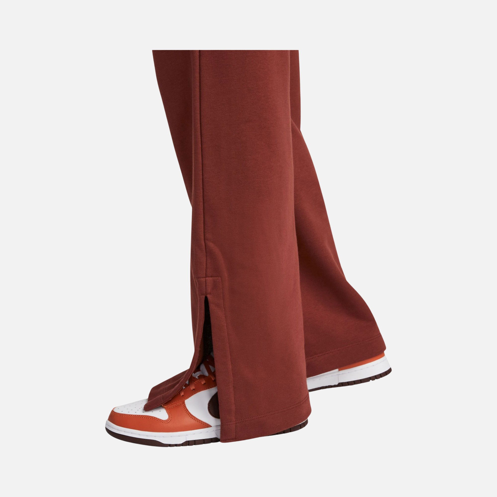 Nike Sportswear Everyday High-Waisted Fleece Open-Hem Kadın Eşofman Altı